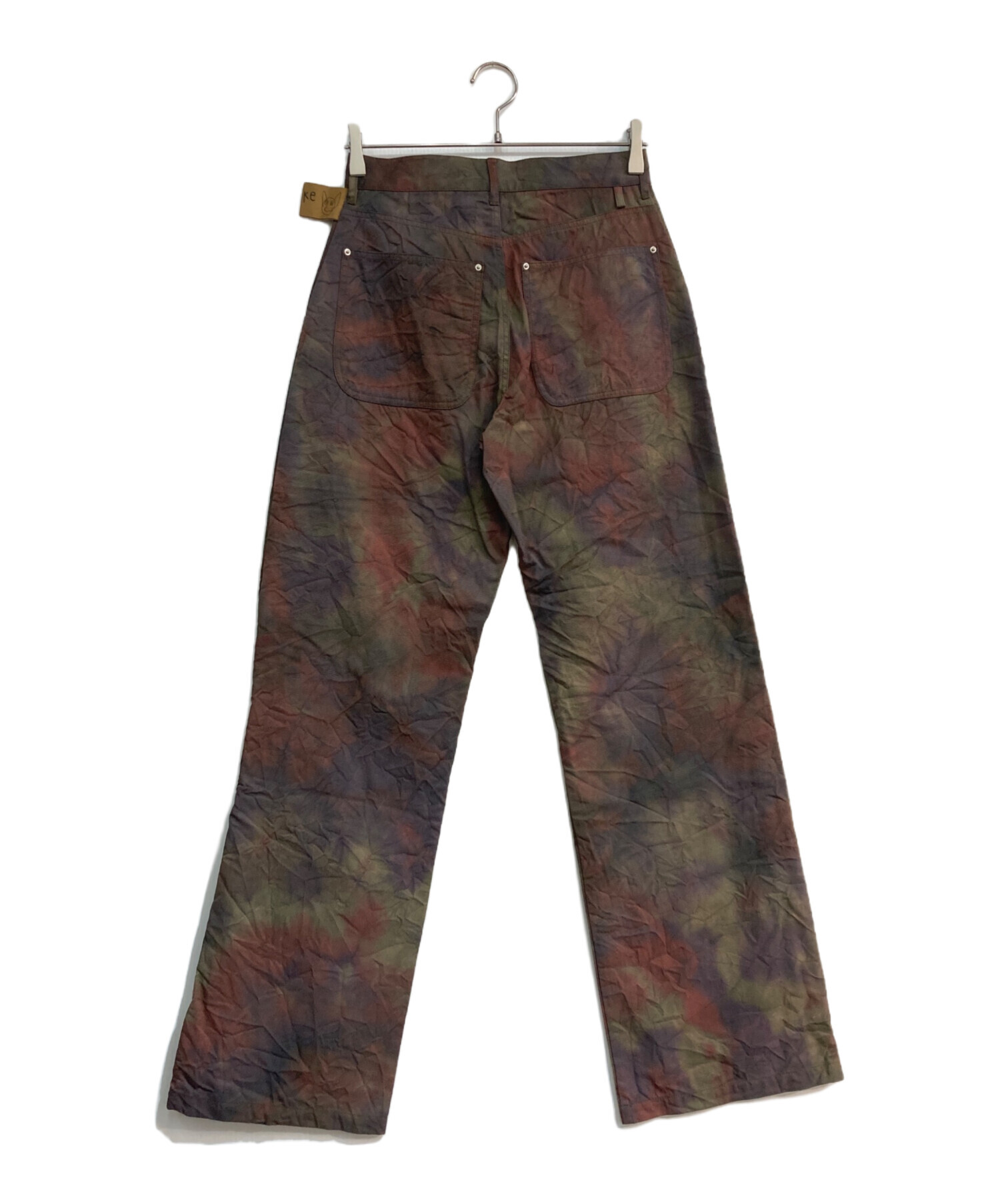 中古・古着通販】irojikake (イロジカケ) TIE-DYE PANTS ブラウン