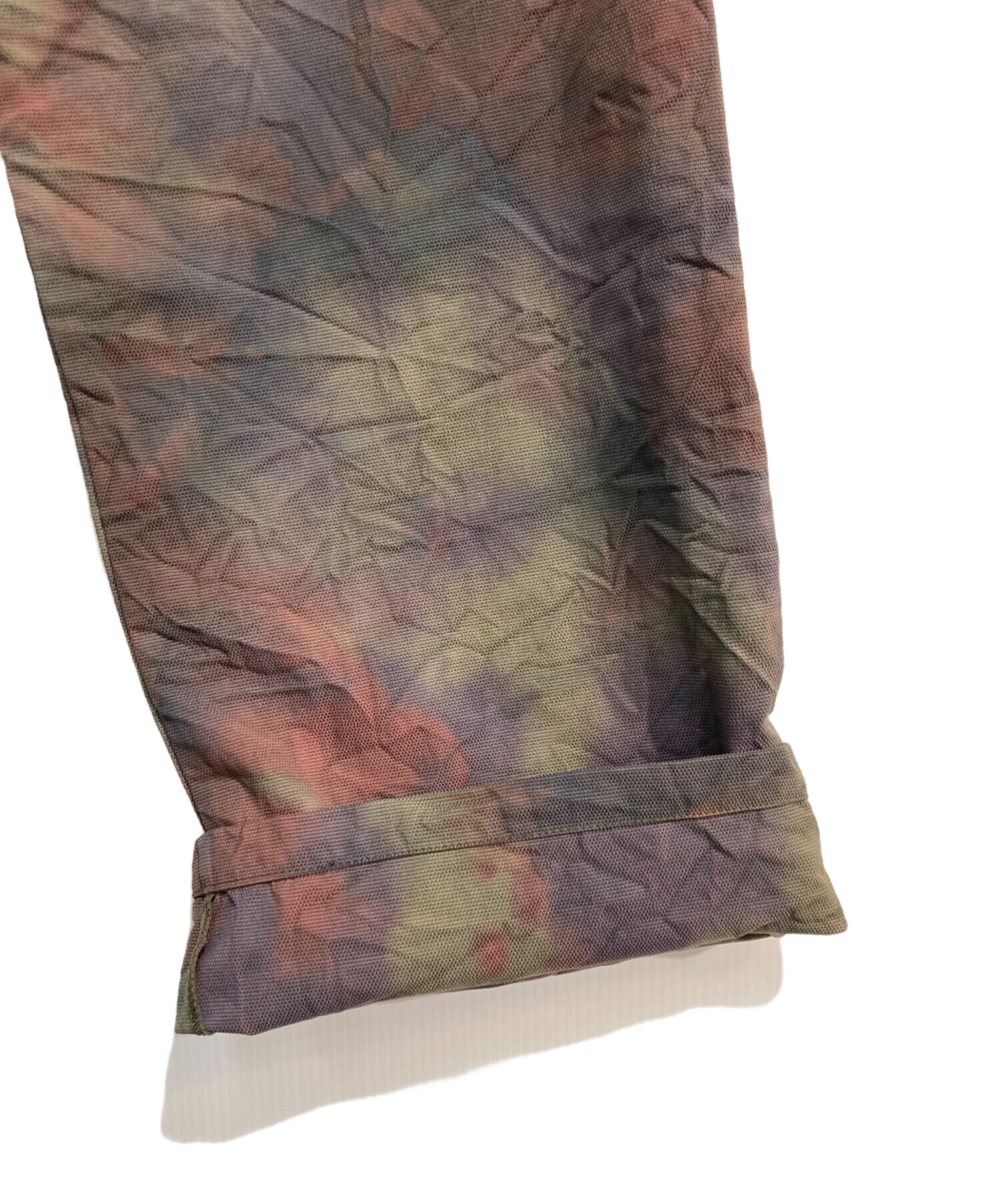 中古・古着通販】irojikake (イロジカケ) TIE-DYE PANTS ブラウン