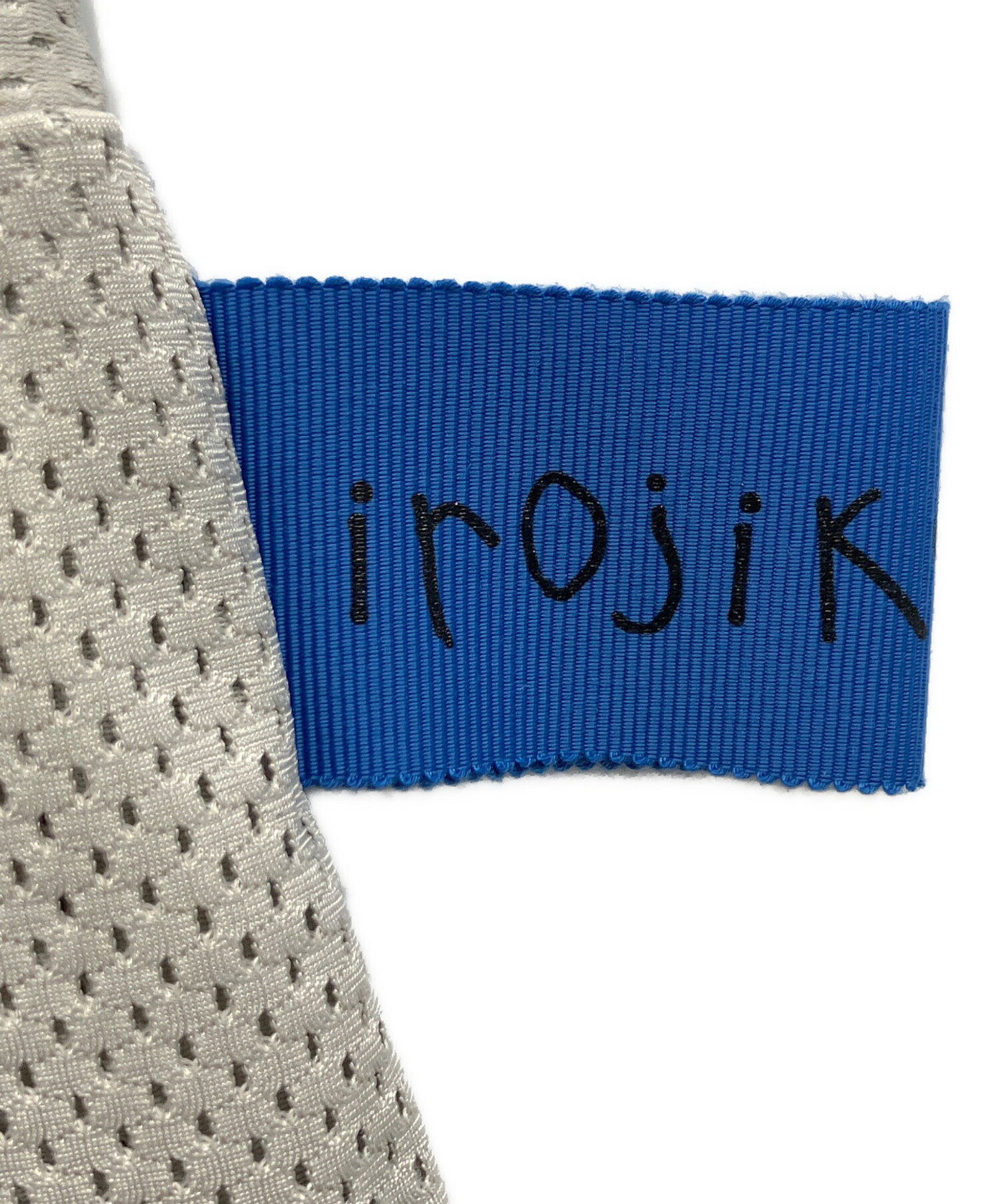 irojikake イロジカケ　ニット　サマー　メッシュ　ロゴ　総柄 中古・古着通販】Irojikake (イロジカケ) Mesh Skirt メッシュ