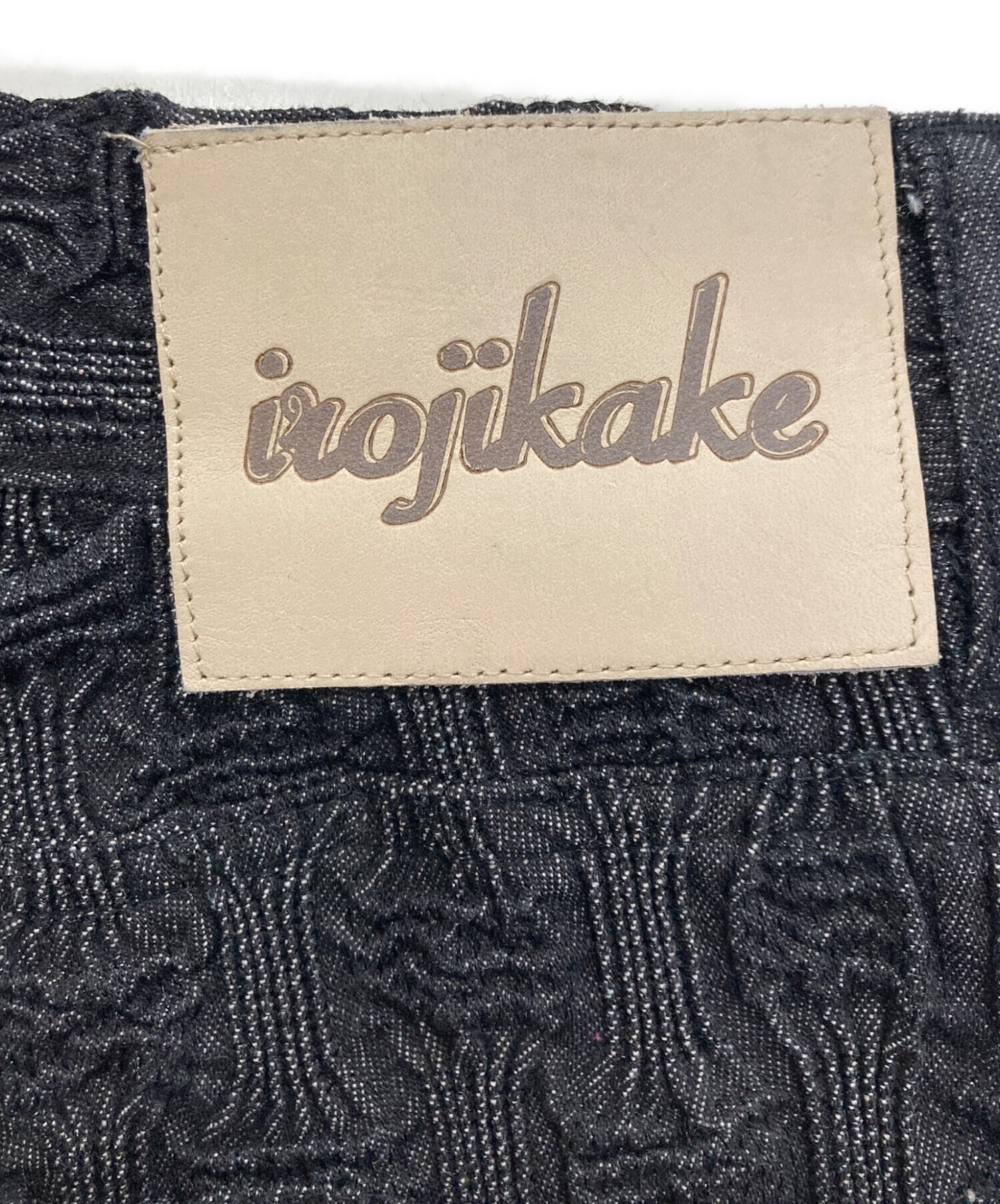 中古・古着通販】irojikake (イロジカケ) VOLCANIC ROCK DENIM PANTS