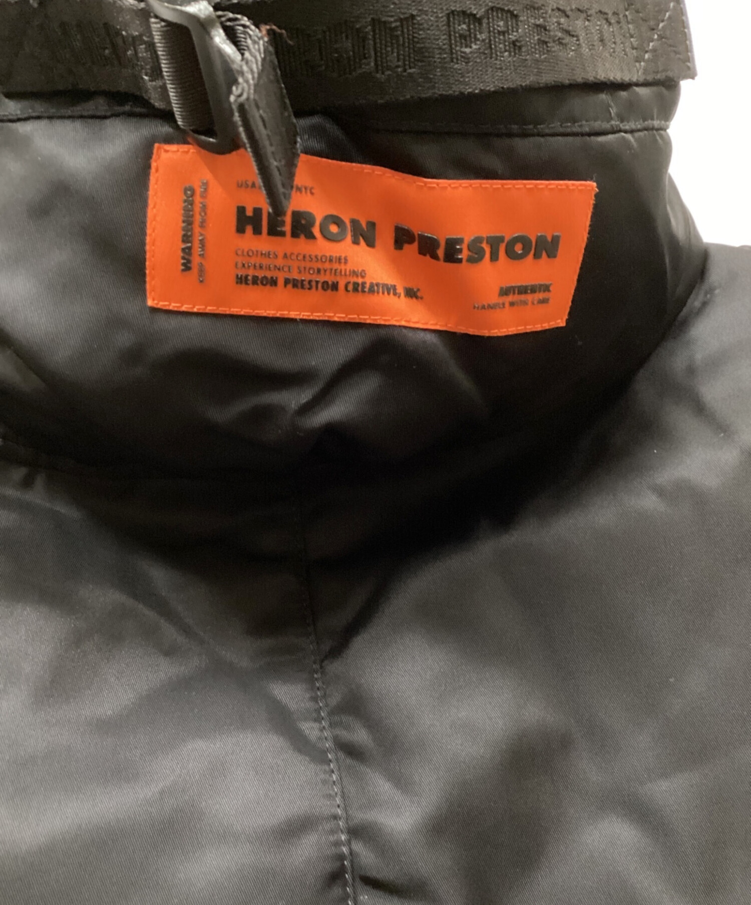 中古・古着通販】HERON PRESTON (ヘロンプレストン) HOODIE VEST 