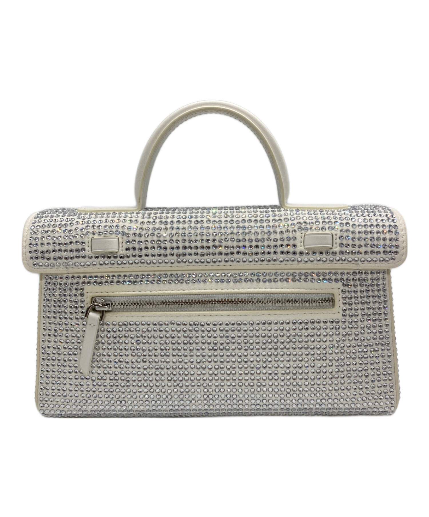 中古・古着通販】CAFUNE (カフネ) Stance Wallet Rhinestone ホワイト