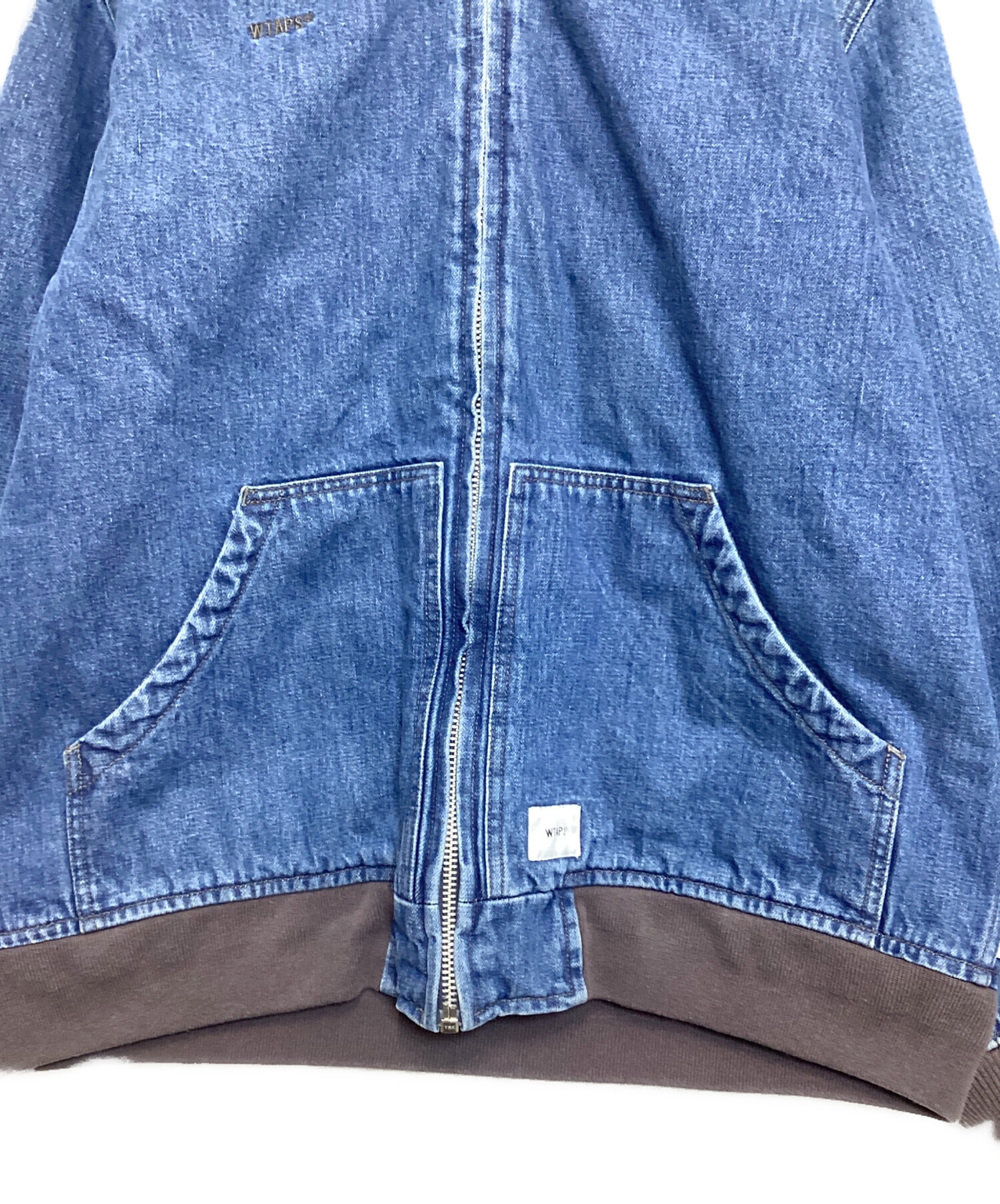 中古・古着通販】WTAPS (ダブルタップス) VICE JACKET COTTON DENIM