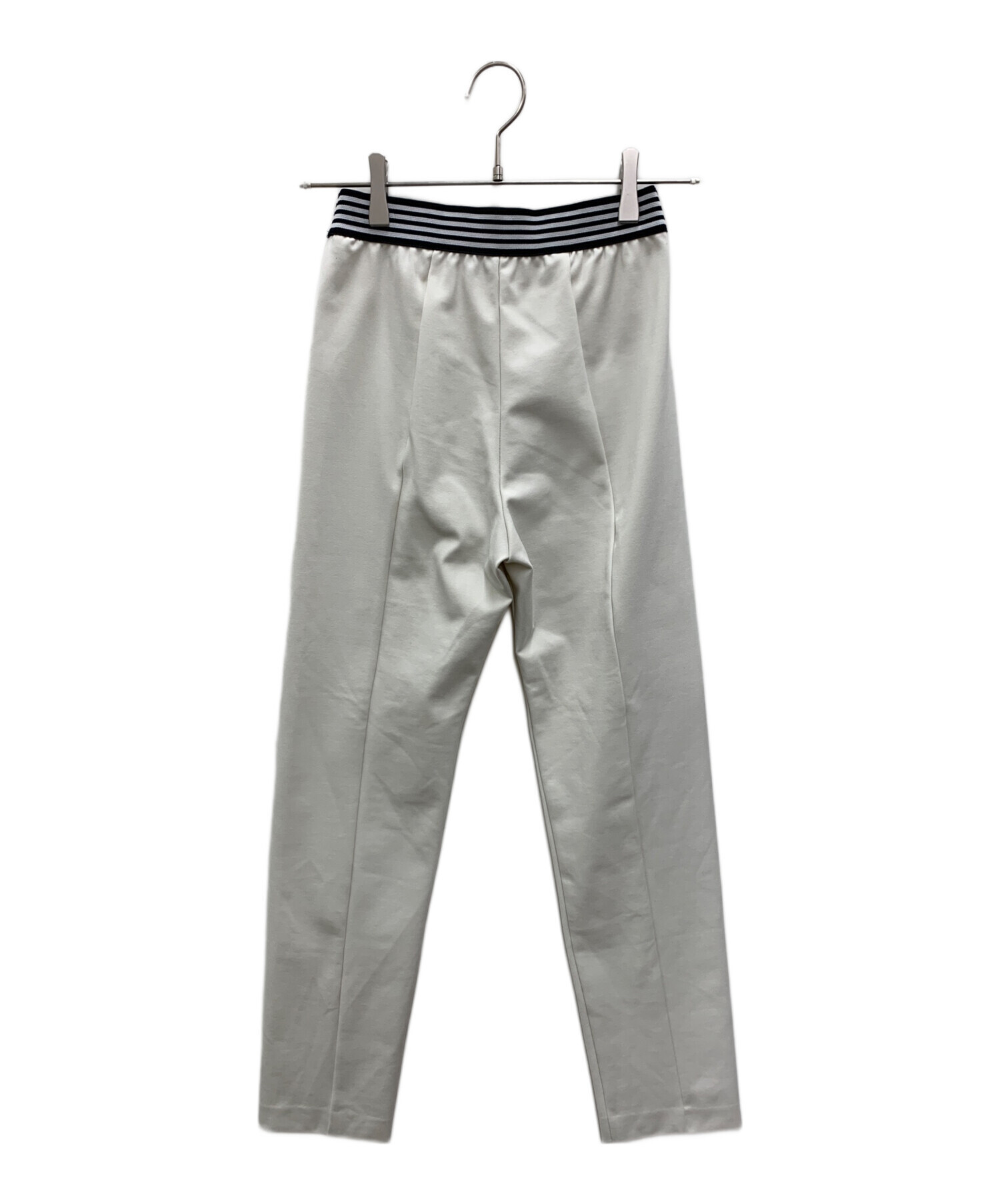 【中古】ヘイヴ Heve バーサタイルパギンス レギンスパンツ レギパン 34 アイボリー ブラック ホワイト レディース 中古・古着通販】Heve (ヘイヴ) バーサタイルパギンス アイボリー