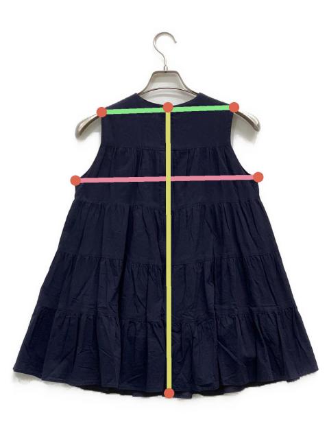 中古・古着通販】MARIHA (マリハ) ミューズのブラウス ネイビー サイズ