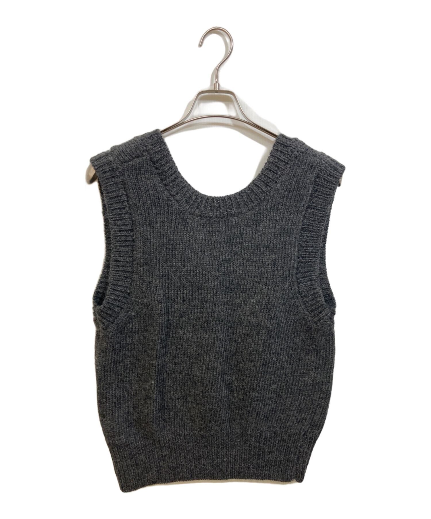 トップス todayful Purewool 2way Vest 中古・古着通販】TODAYFUL (トゥデイフル) Purewool 2way Vest グレー