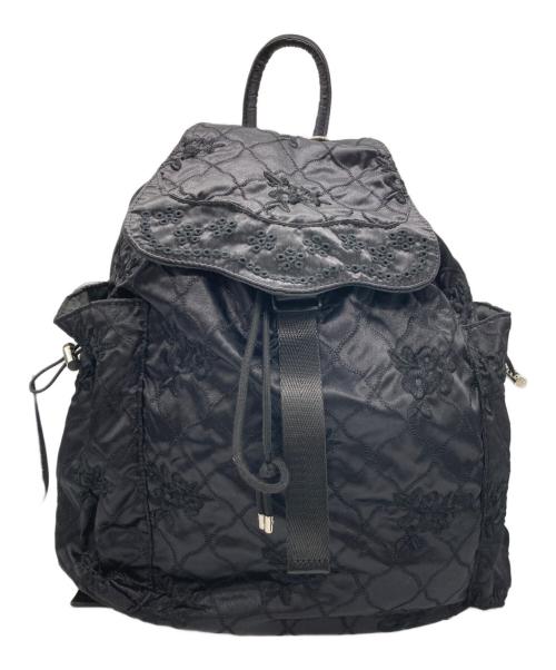 中古・古着通販】POPPY (ポピー) pointe backpack ブラック｜ブランド