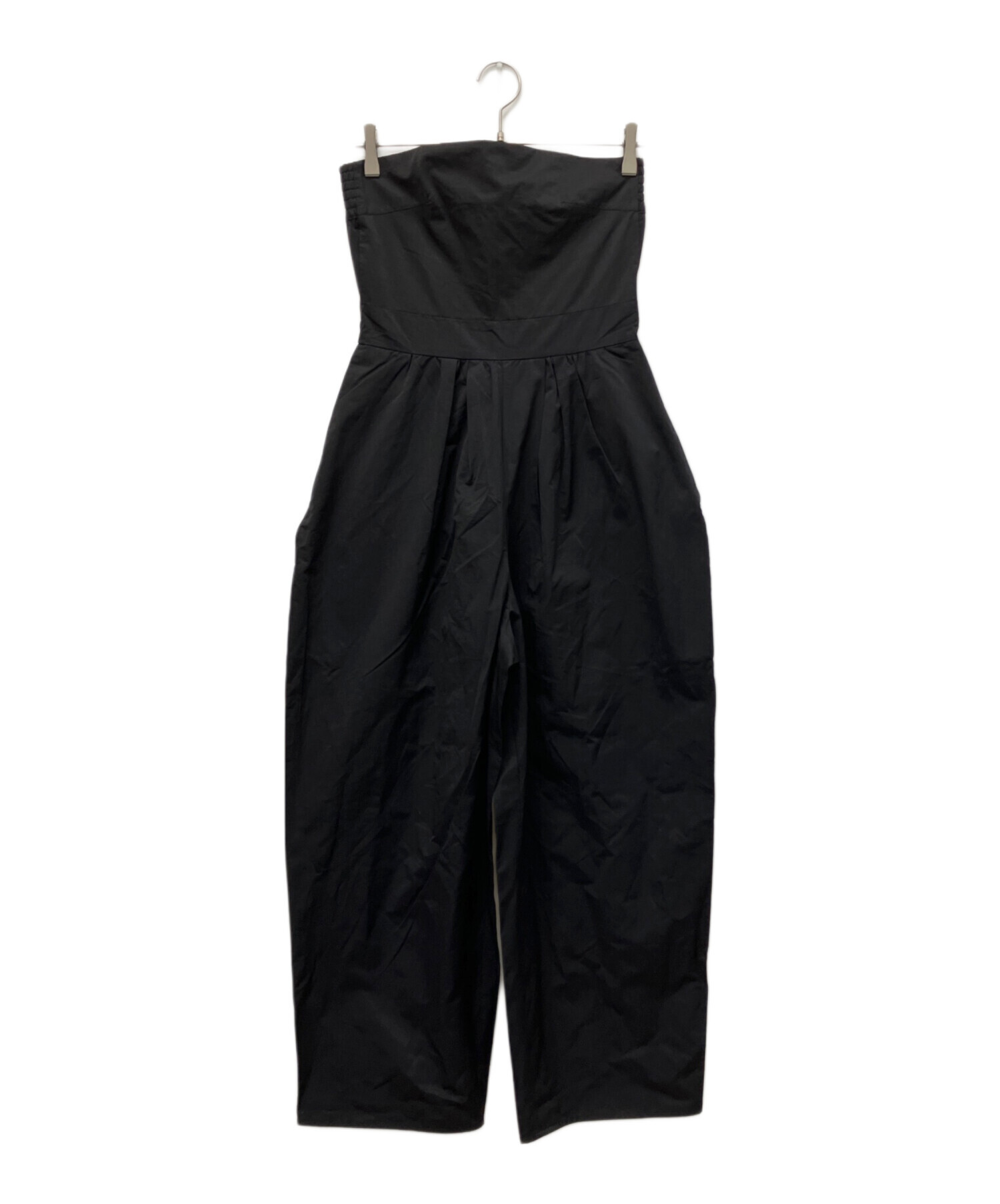 中古・古着通販】anuke (アンヌーク) Wide Bare Combinaison ブラック