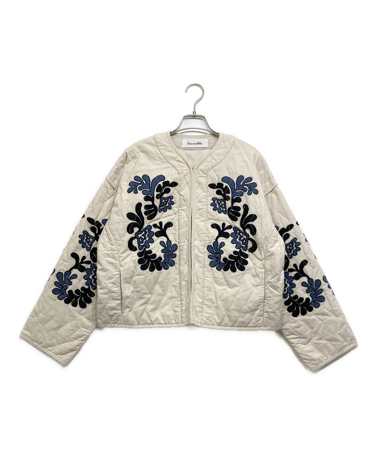 中古・古着通販】sara mallika (サラマリカ) Cotton Linen Patchwork