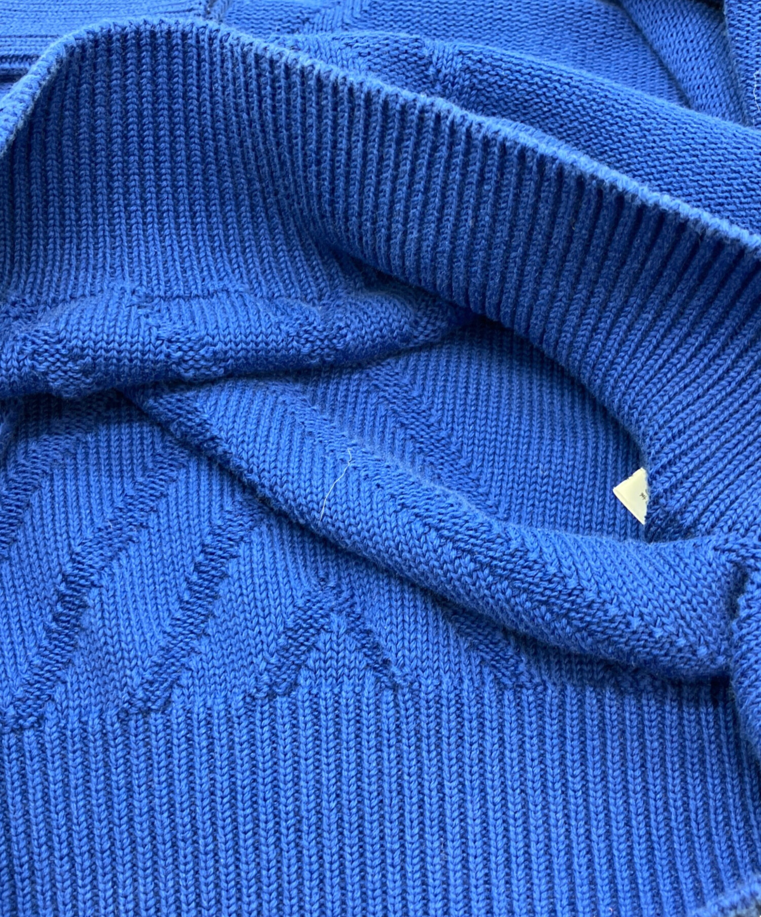 中古・古着通販】HERMES (エルメス) コットンニット ブルー サイズ:34