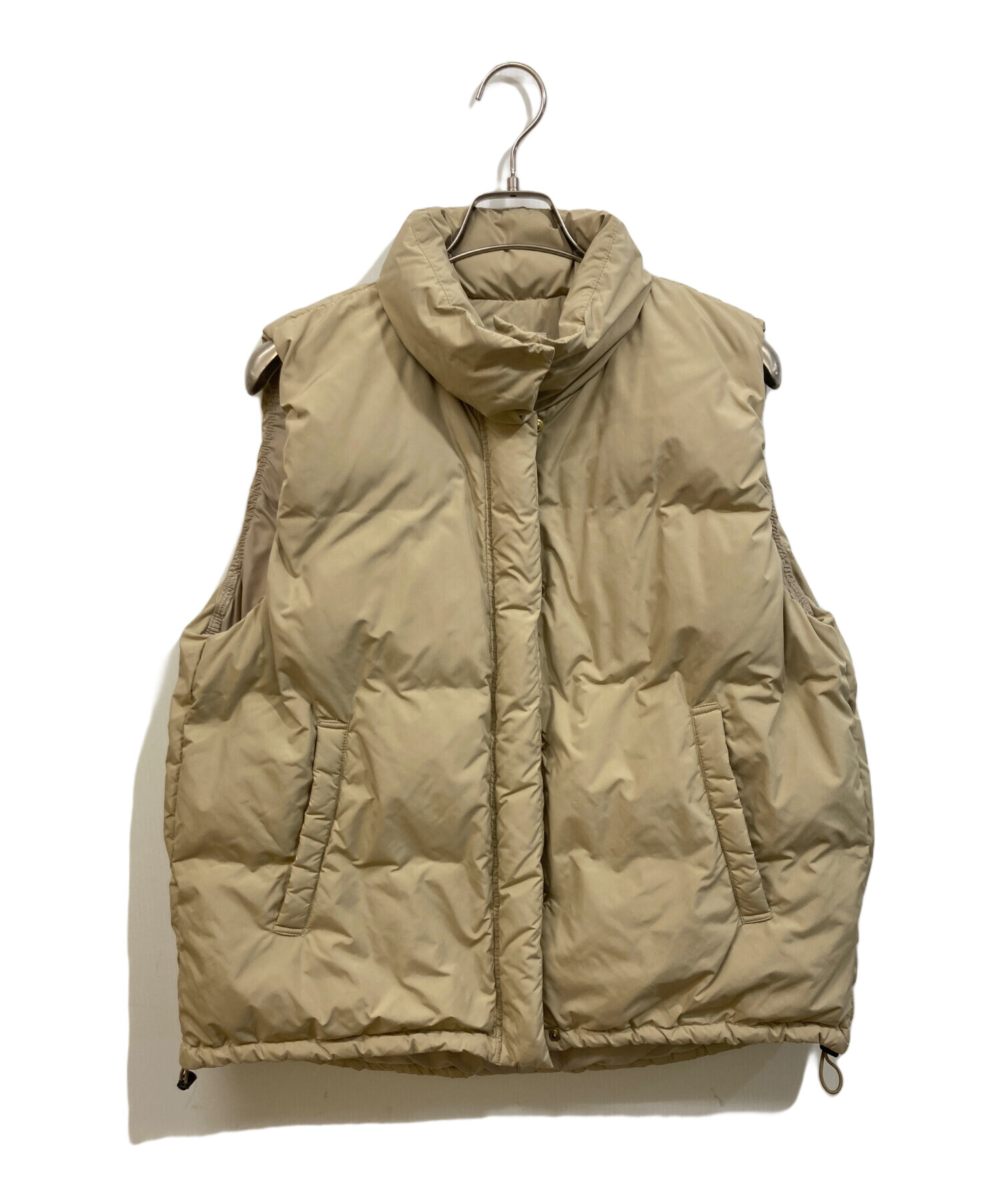 IENA LIMONTA ダウンベスト 中古・古着通販】IENA (イエナ) LIMONTA ダウンベスト ベージュ サイズ