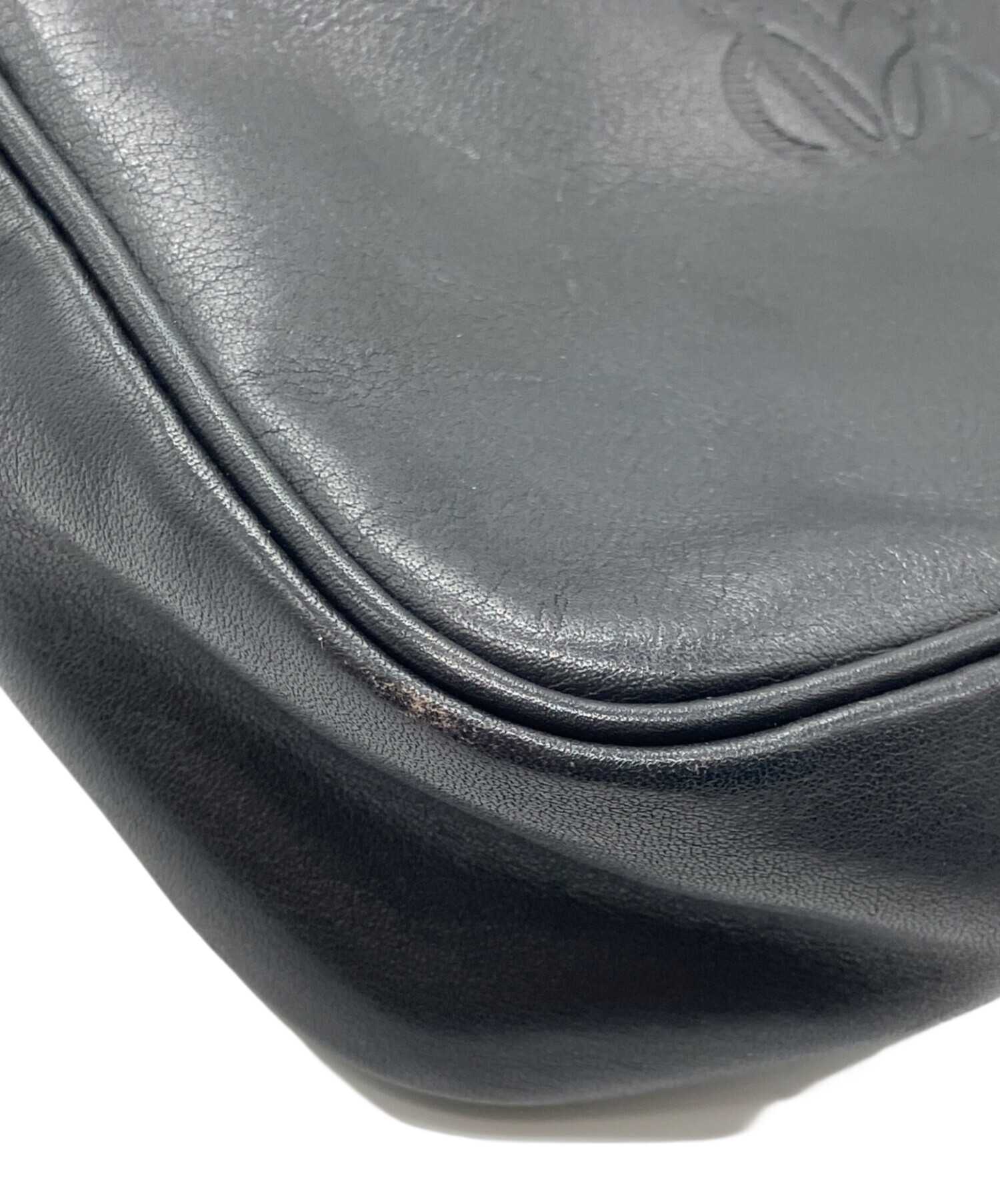 LOEWE アナグラムオールレザービジネスバッグ　ヴィンテージ　百貨店購入 中古・古着通販】LOEWE (ロエベ) オールドアナグラムカメラバッグ
