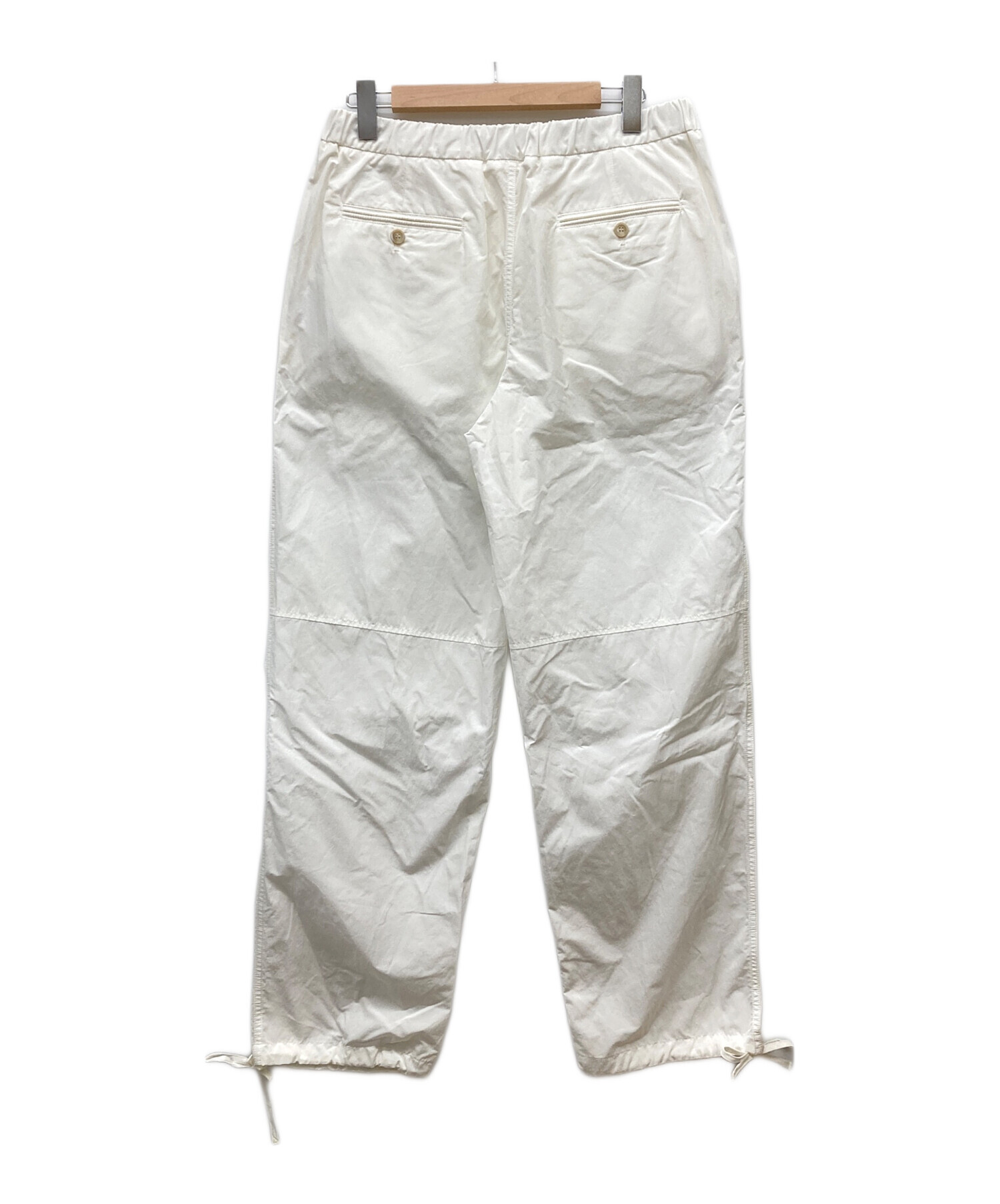 中古・古着通販】Ferragamo (フェラガモ) オーバーパンツ ホワイト