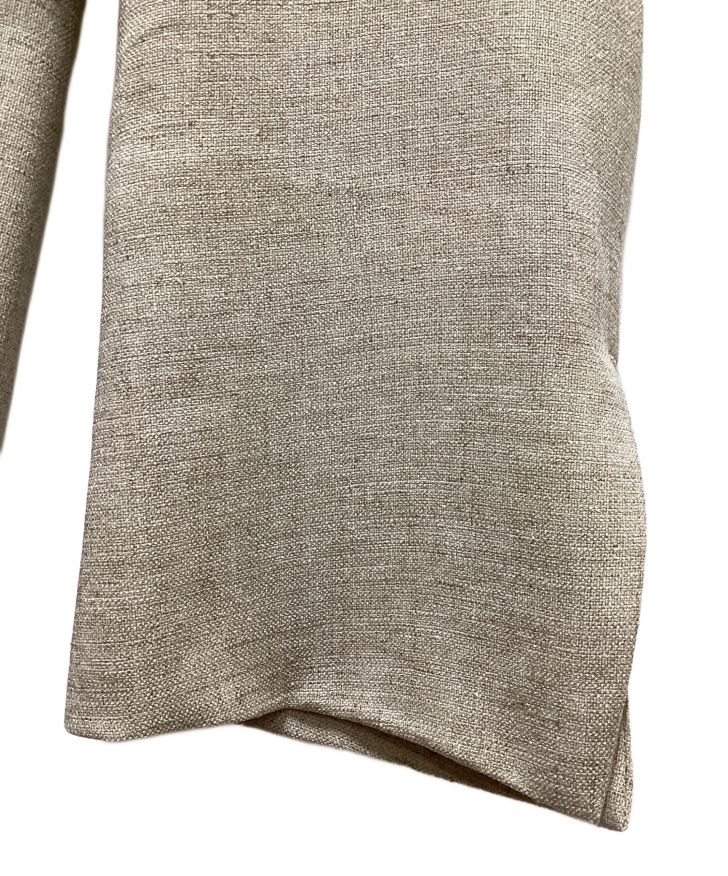 中古・古着通販】BEIGE (ベイジ) CAROLE / ノーカラージャケット