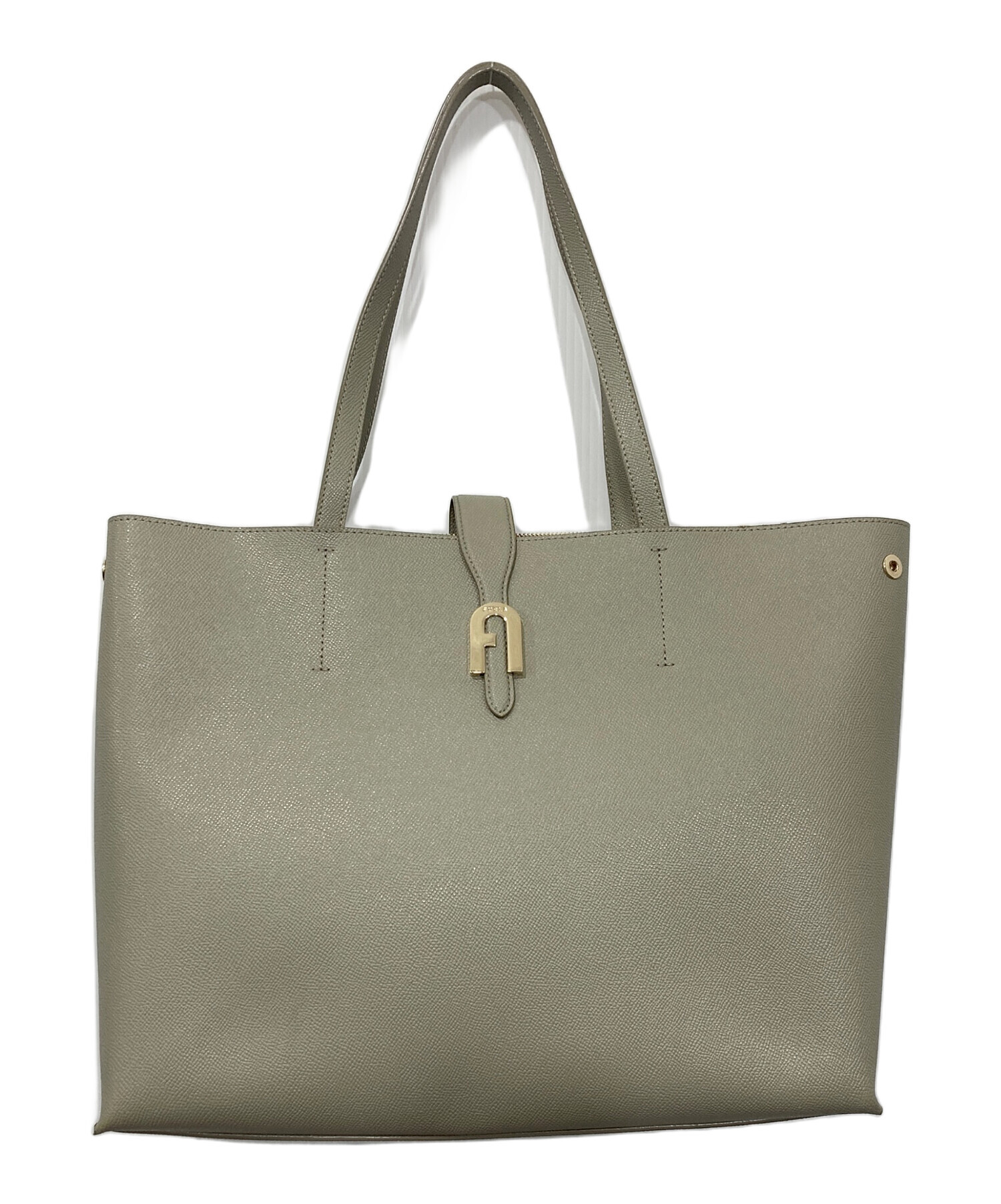 中古・古着通販】FURLA (フルラ) SOFIA L TOTE ライトグレー サイズ