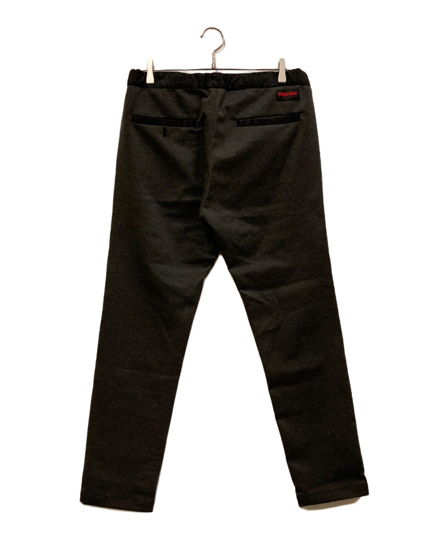 BRIEFING × WILL LOUNGE イージーパンツ L チャコールグレ BRIEFING