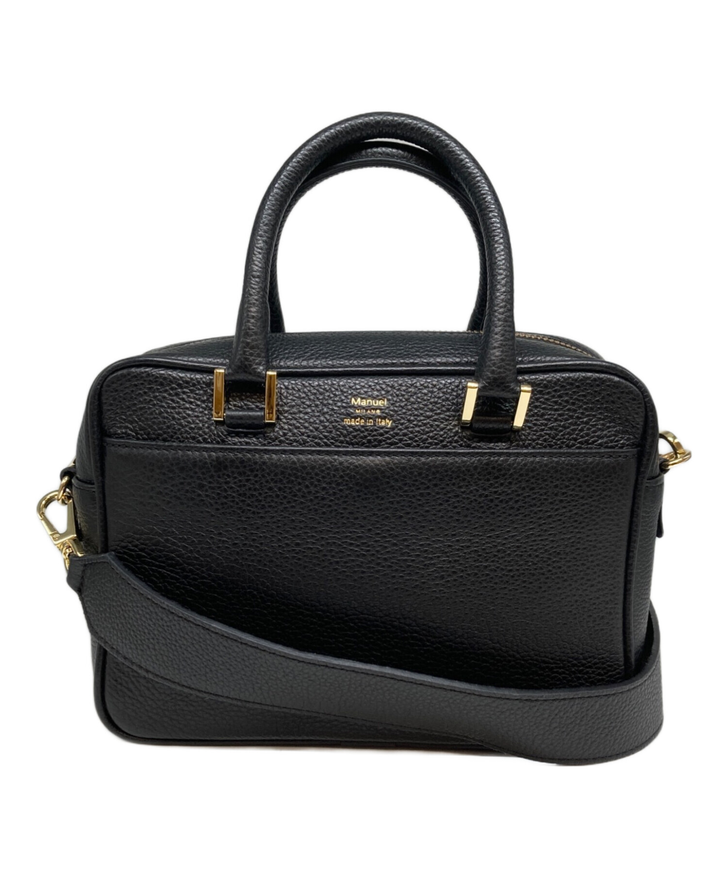 マニュエルミラノ ハンドバッグ ショルダーバッグ 2way 黒 IENA｜Manuel MILANO/マニュエルミラノ 2WAY BAG バッグ 6467