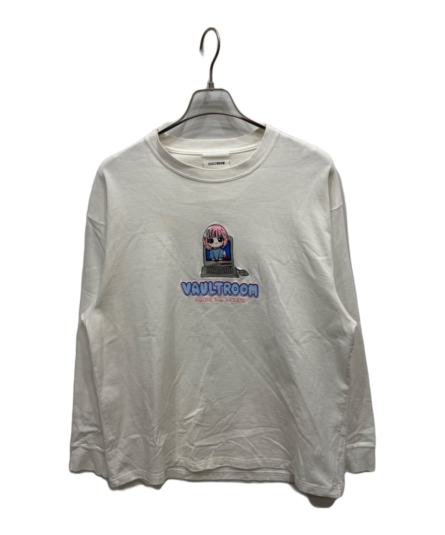 中古・古着通販】VAULTROOM (ボルトルーム) 濃いめのあかりん BIG L/S