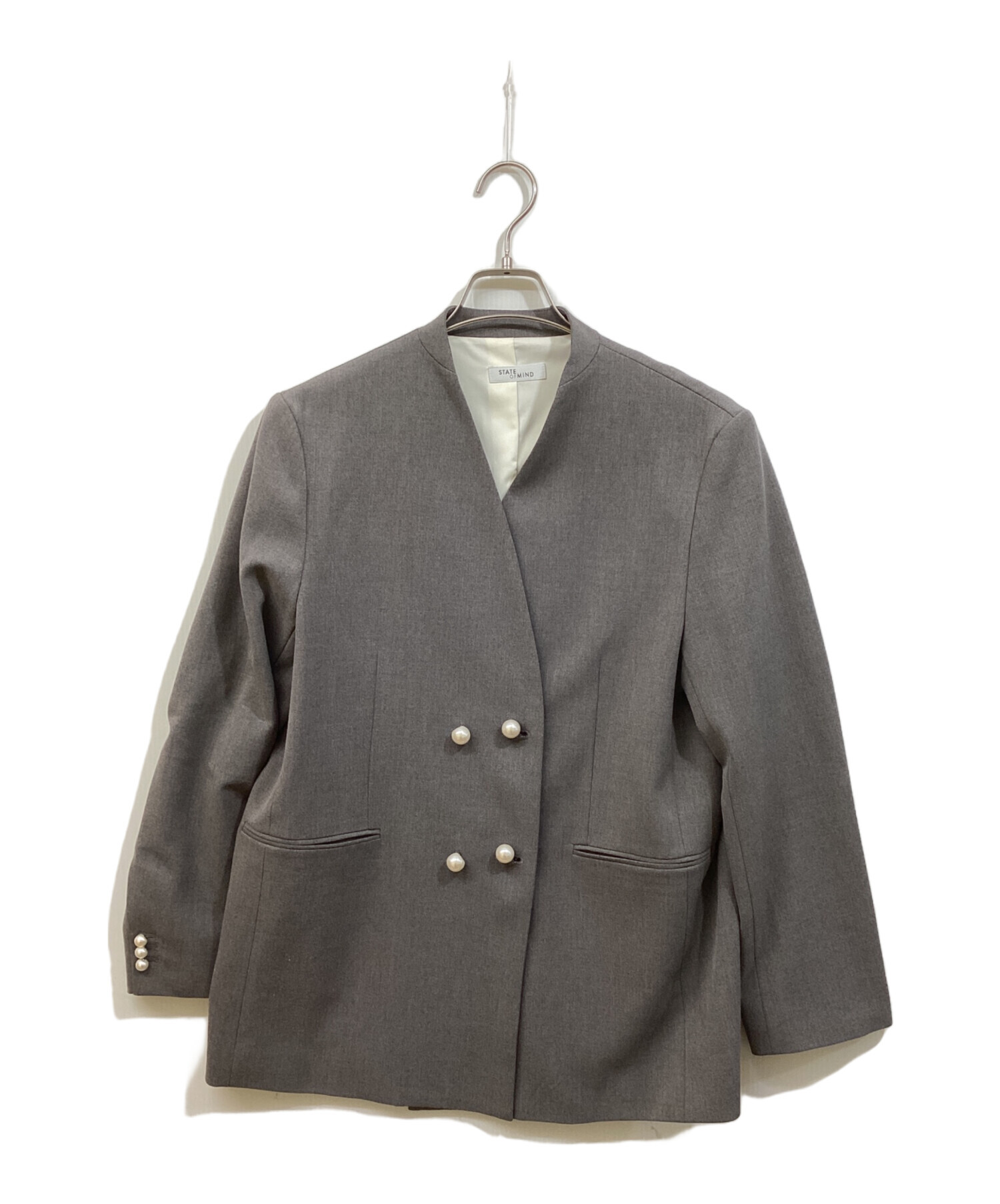 中古・古着通販】STATE OF MIND (ステートオブマインド) パールボタン