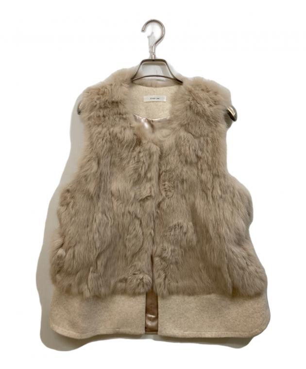 Eimee Law ラビットファーメルトンジレ 中古・古着通販】eimee law (エイミーロウ) ラビットファーメルトン