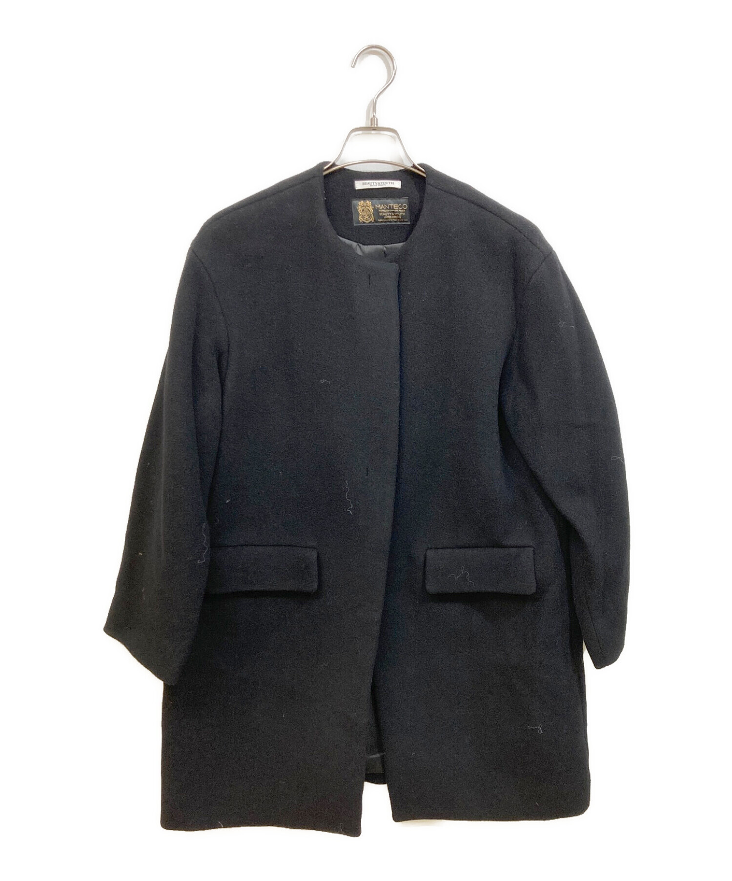 未使用品 ビューティー&ユース MANTECO メランジミドルコート BEAUTY&YOUTH UNITED ARROWS（ビューティーアンドユースユナイテッド