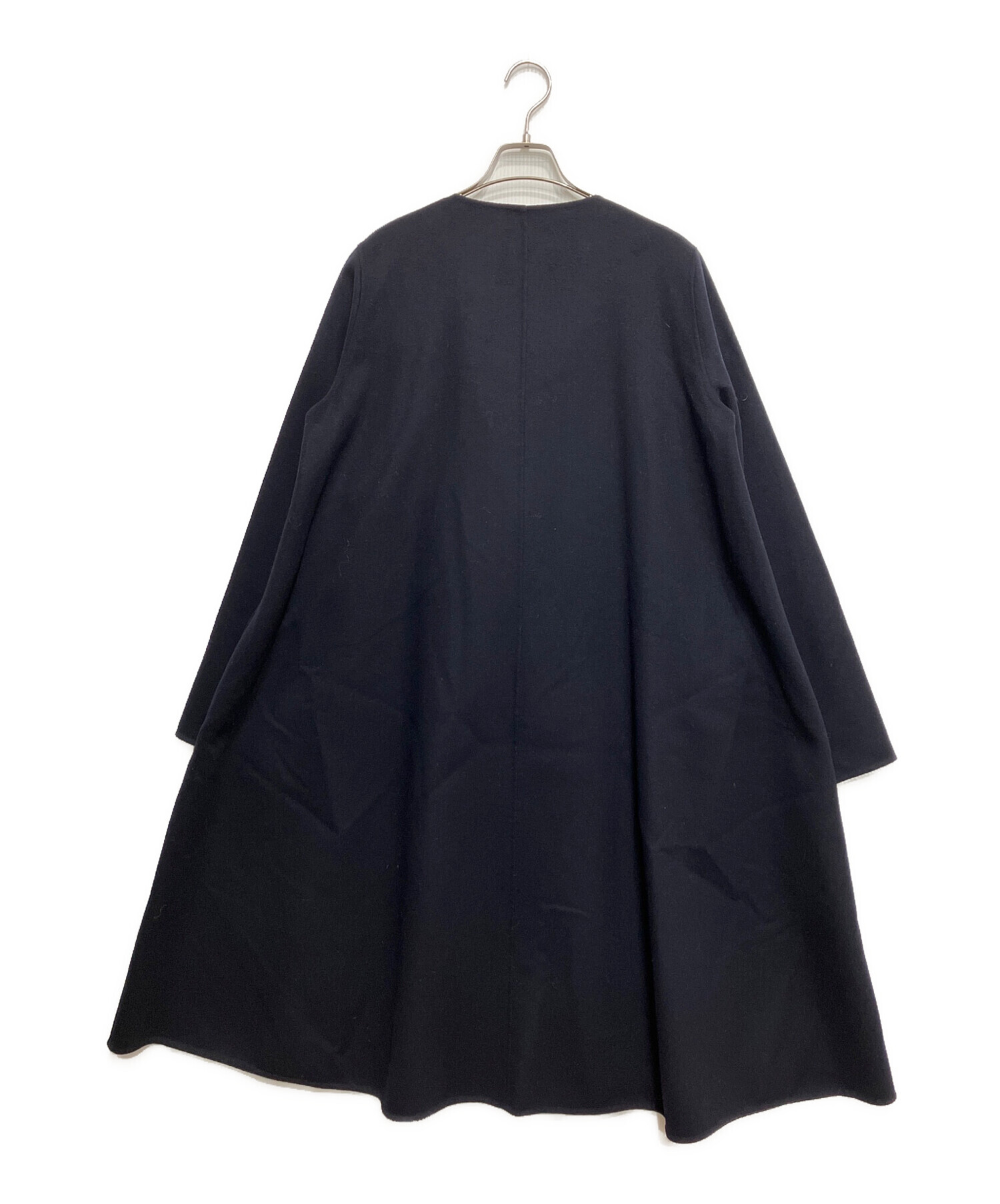 中古・古着通販】theory (セオリー) ウールカシミヤノーカラーコート