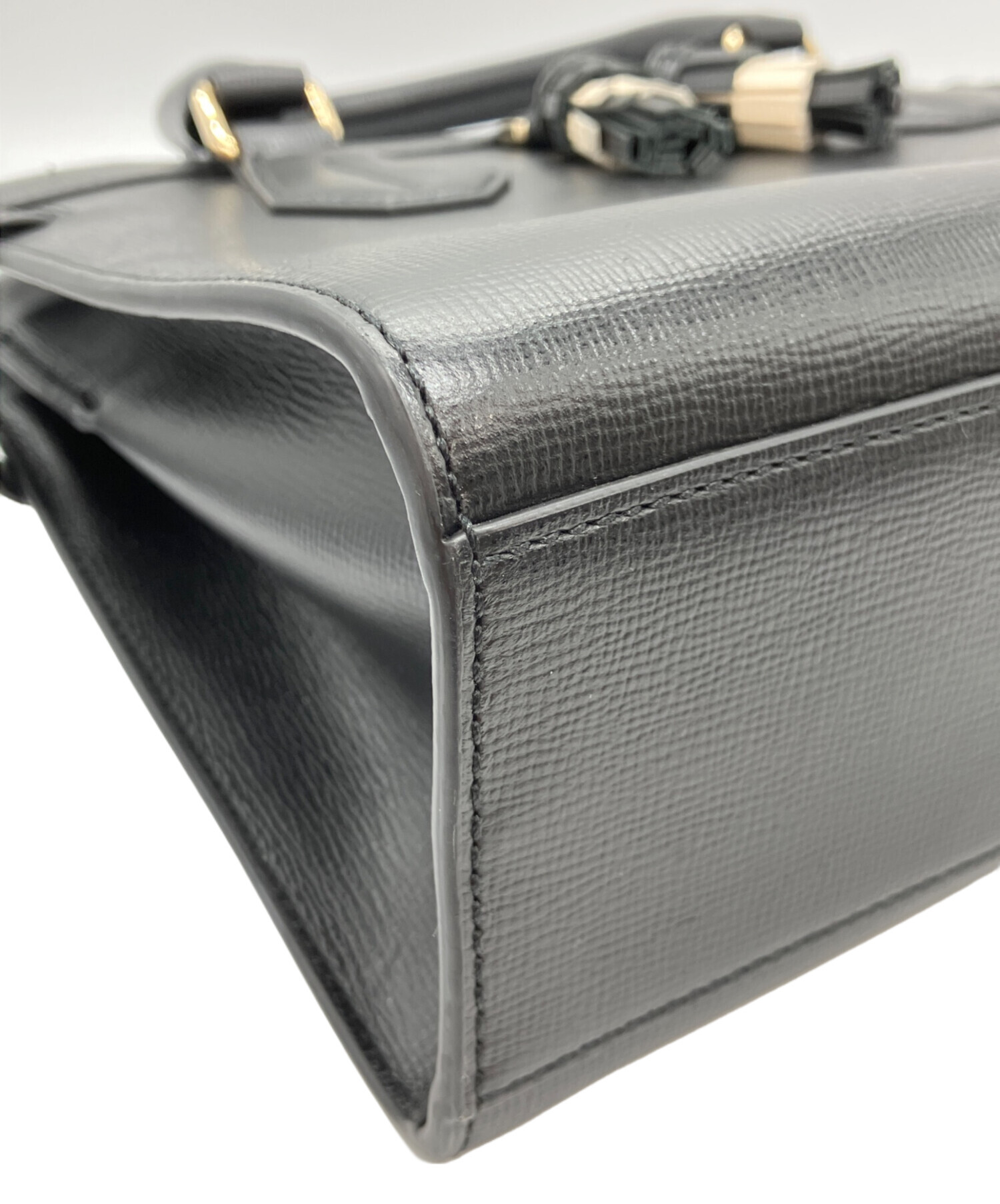 中古・古着通販】BALLY (バリー) TABY 2WAYバッグ ブラック｜ブランド