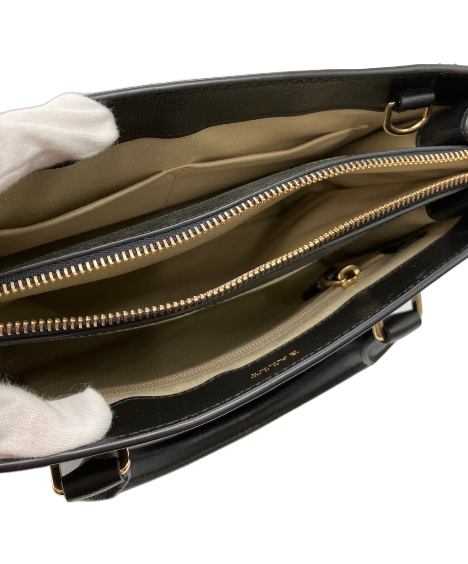 中古・古着通販】BALLY (バリー) TABY 2WAYバッグ ブラック｜ブランド