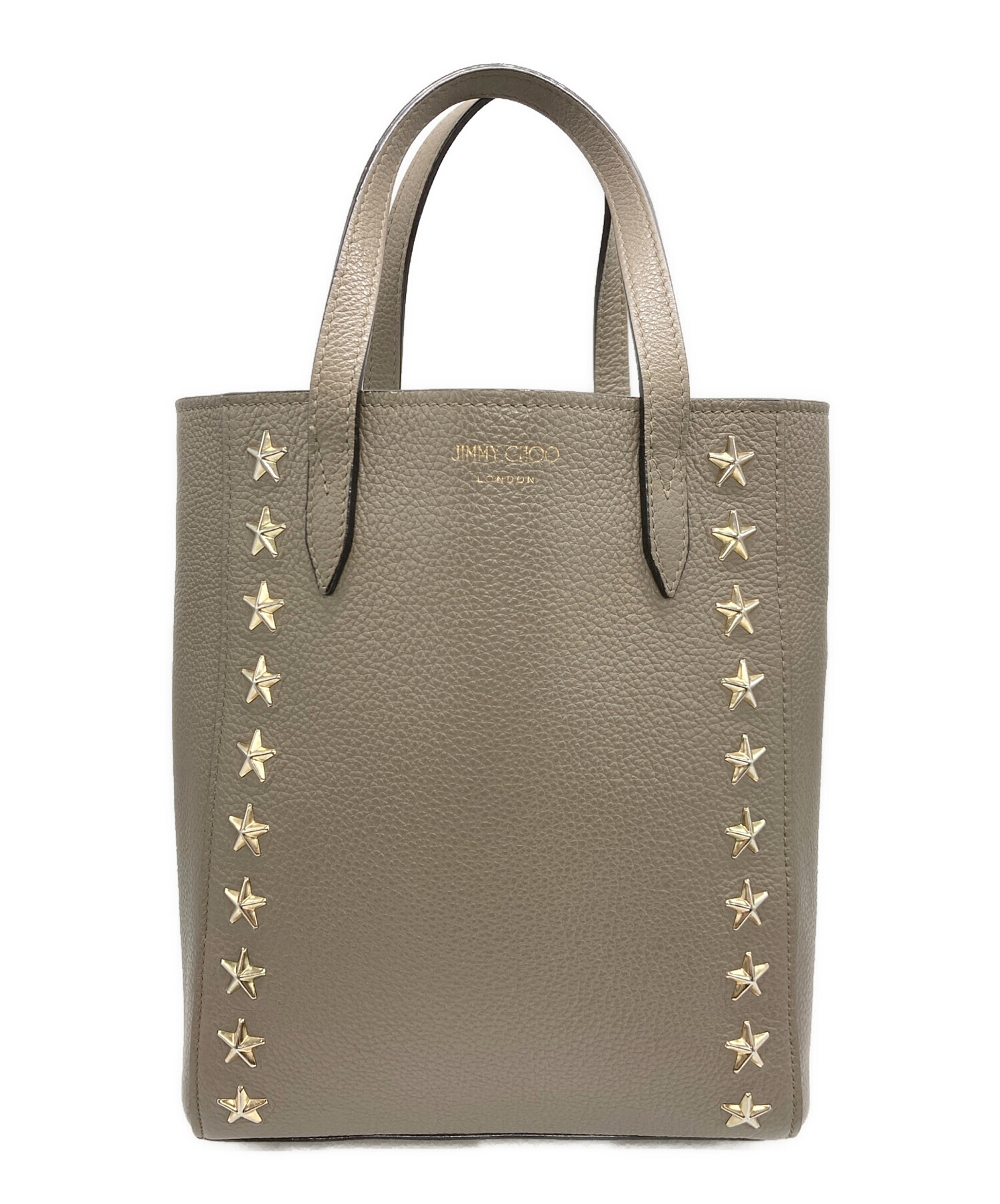 中古・古着通販】JIMMY CHOO (ジミーチュウ) スタースタッズ2WAYバッグ