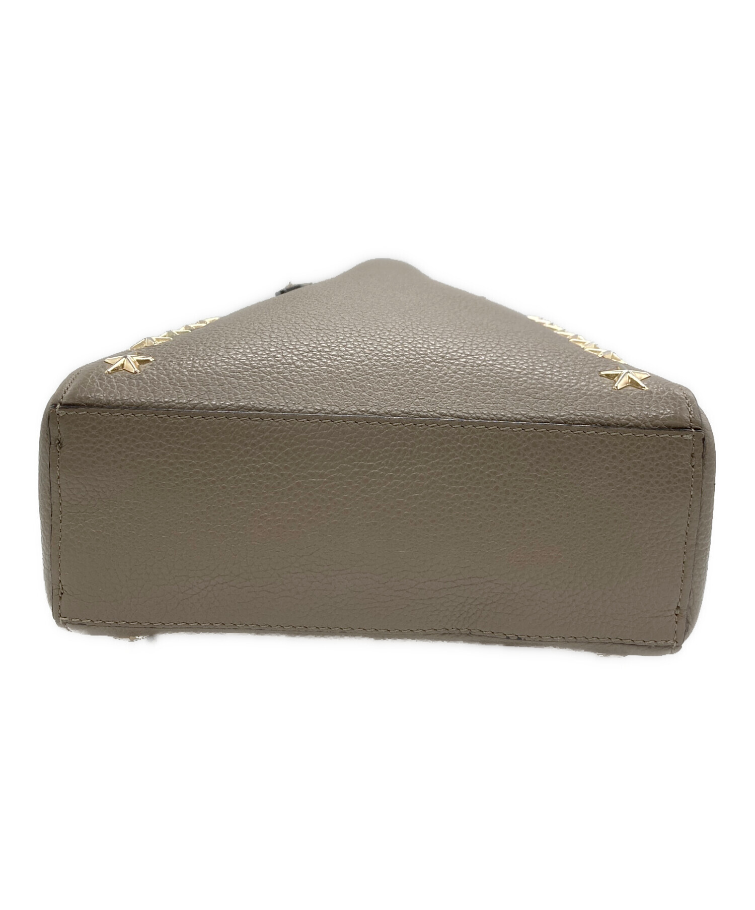 中古・古着通販】JIMMY CHOO (ジミーチュウ) スタースタッズ2WAYバッグ 