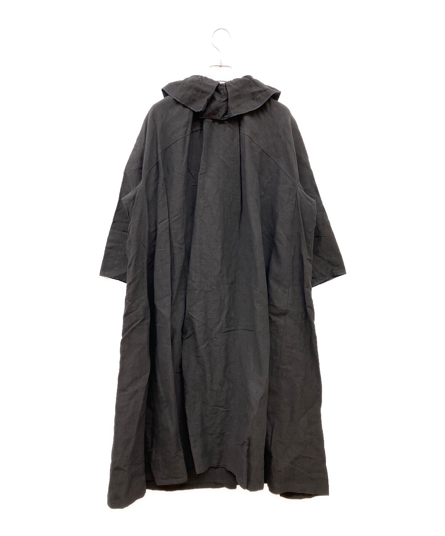 DOUBLE MAISON ピクニックドレス　リネンワンピース 中古・古着通販】DOUBLE MAISON (ドゥーブルメゾン) リネンワンピース