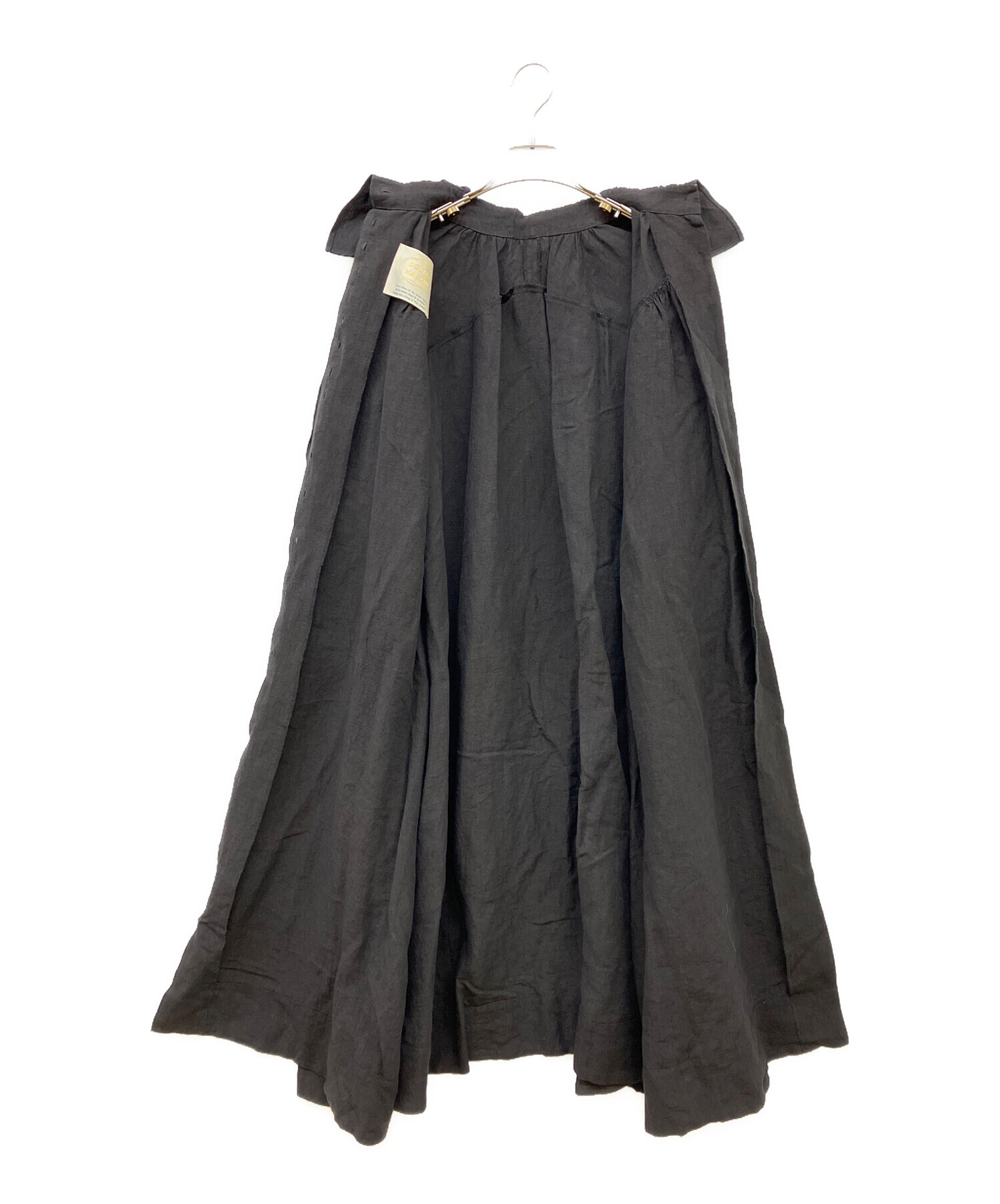 中古・古着通販】DOUBLE MAISON (ドゥーブルメゾン) リネンワンピース