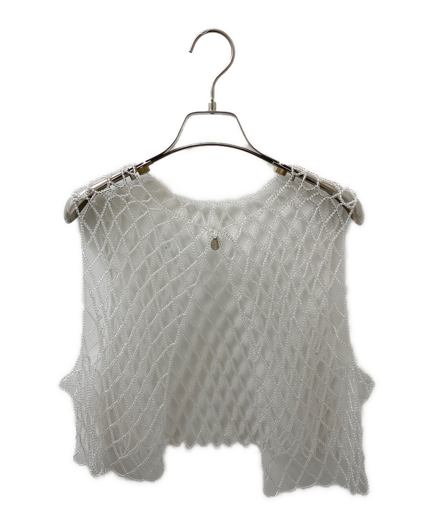 中古・古着通販】Chika Kisada (チカ キサダ) パールビーズベスト