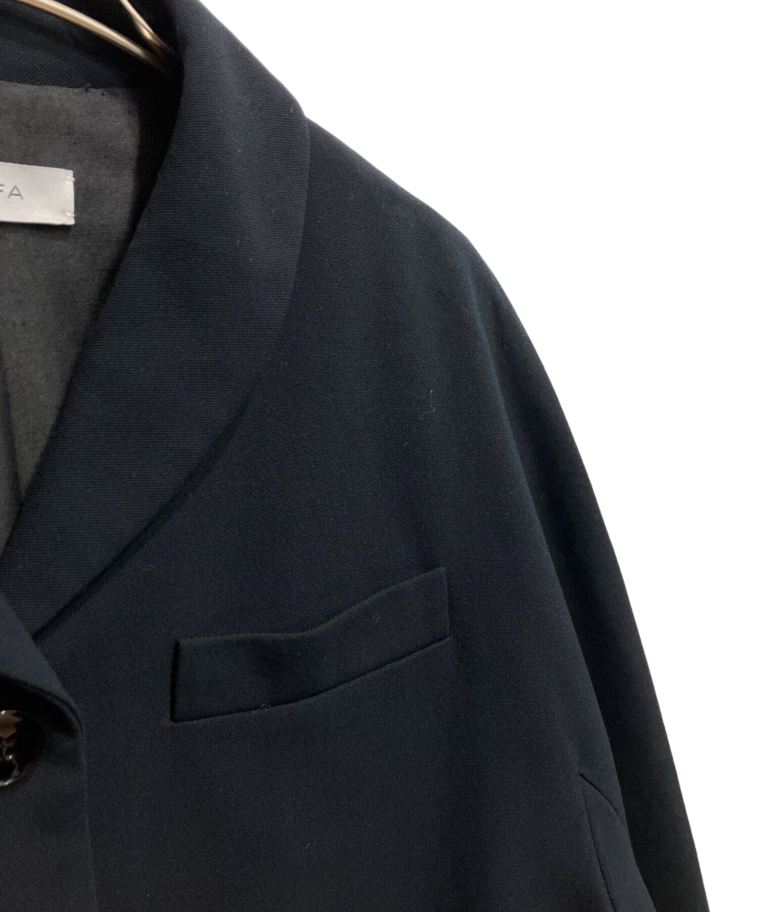 中古・古着通販】YONFA (ヨンファ) モダンジャケット ネイビー サイズ