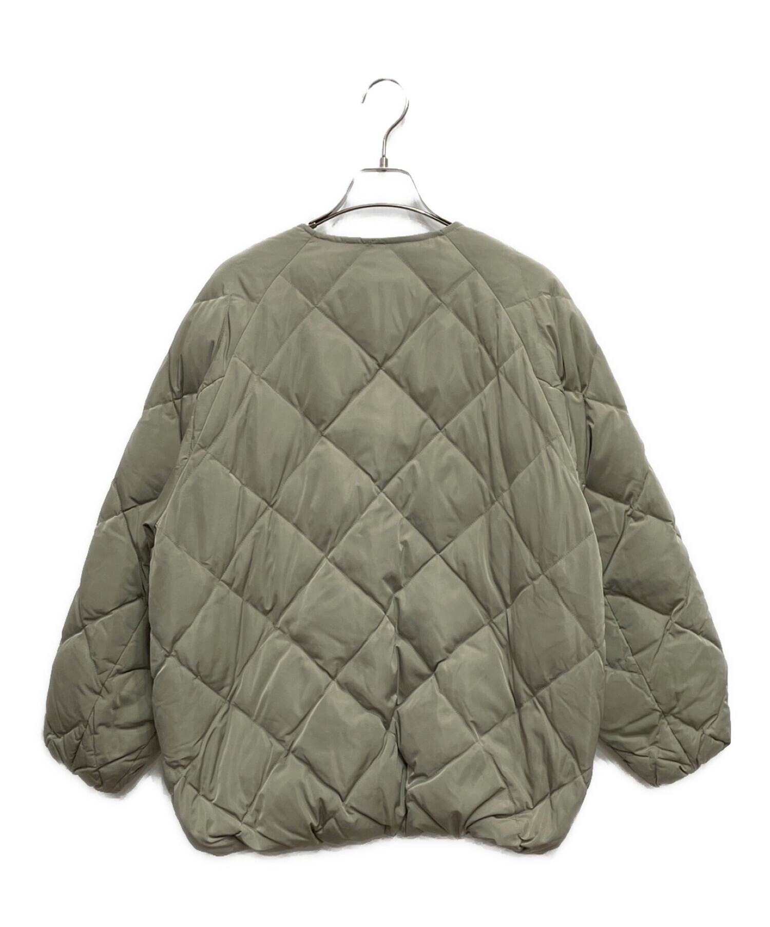 ACUTA URBAN RESEARCH コクーンキルティングダウン　カーキ 中古・古着通販】Acuta (アクータ) コクーンキルティングダウン