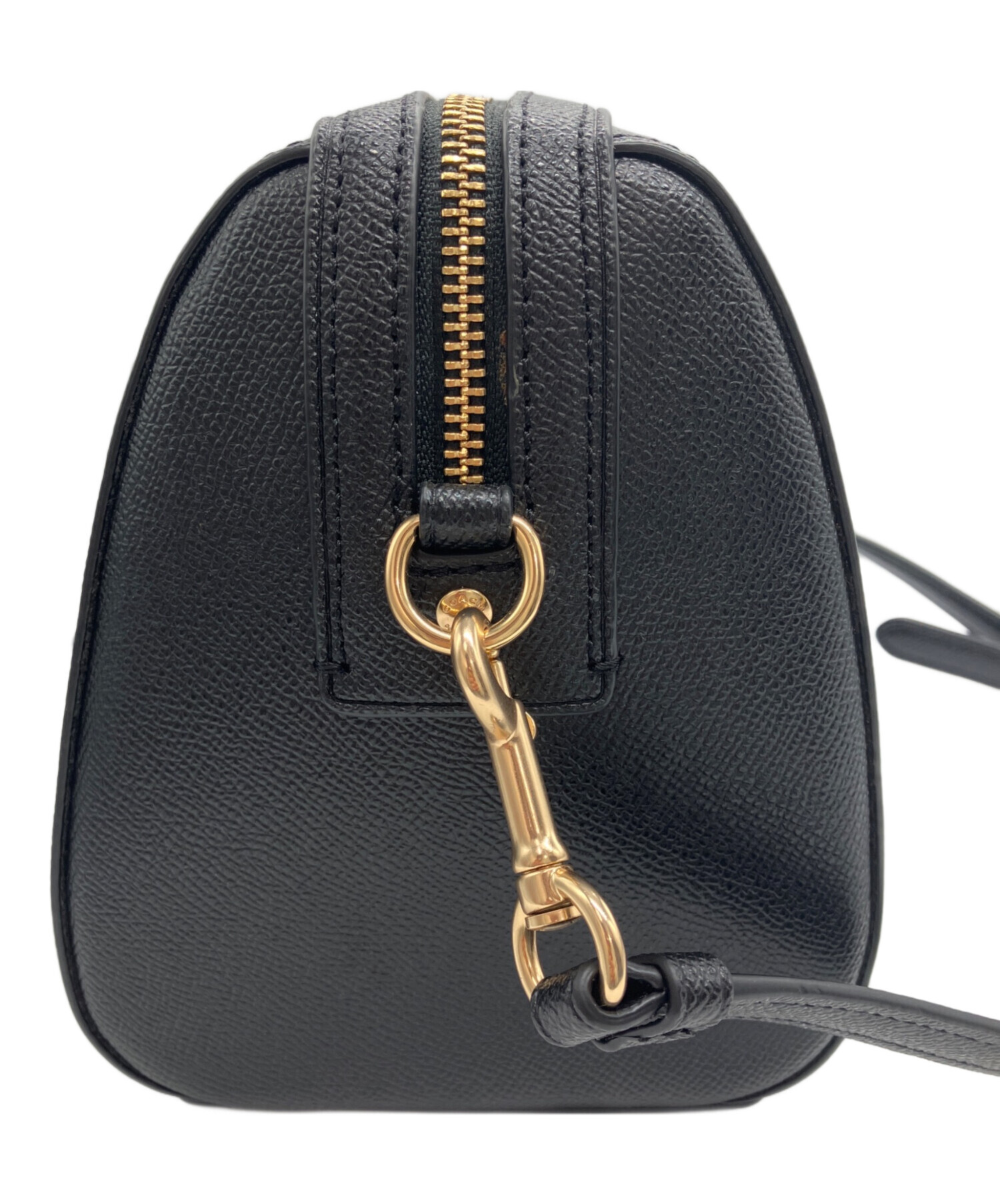 COACH コ―チバッグ2WAY 中古・古着通販】COACH (コーチ) 2WAYバッグ ブラック｜ブランド・古着