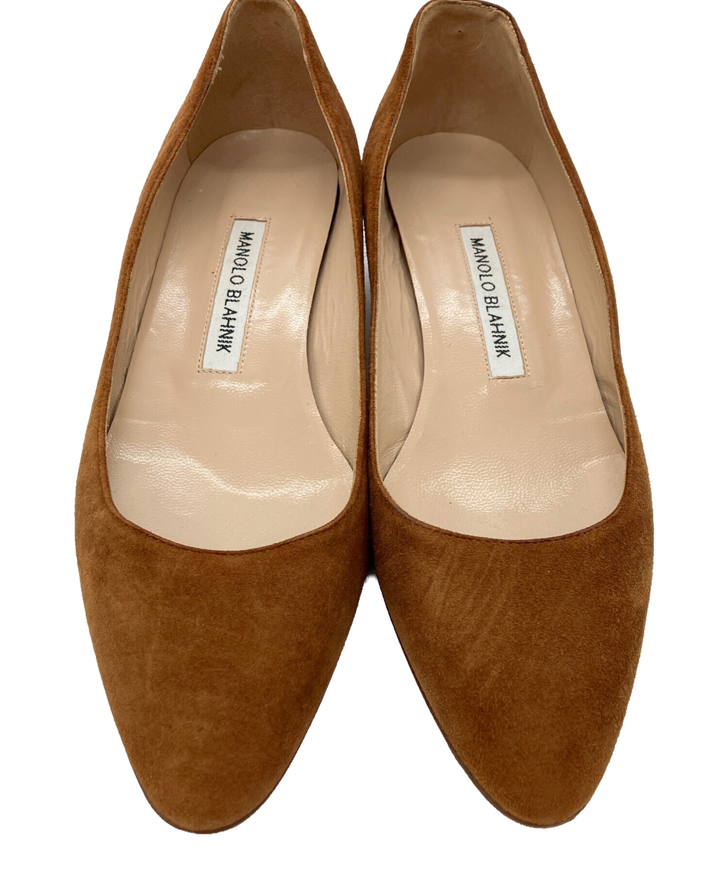 中古・古着通販】Manolo Blahnik (マノロブラニク) スウェードパンプス