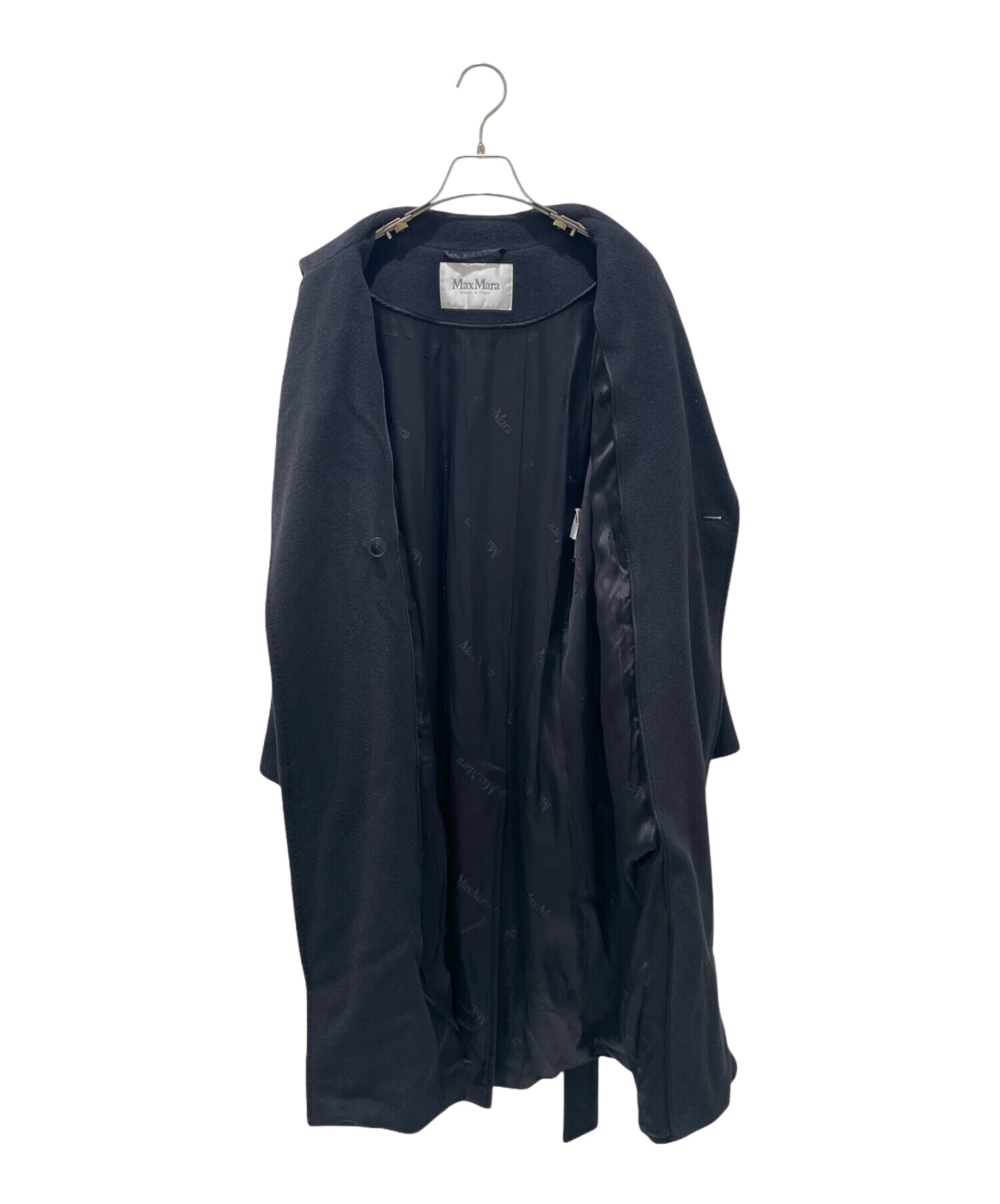 マックスマーラ　マニュエラ　ダークネイビー　38 中古・古着通販】MaxMara (マックスマーラ) マニュエラアイコンコート