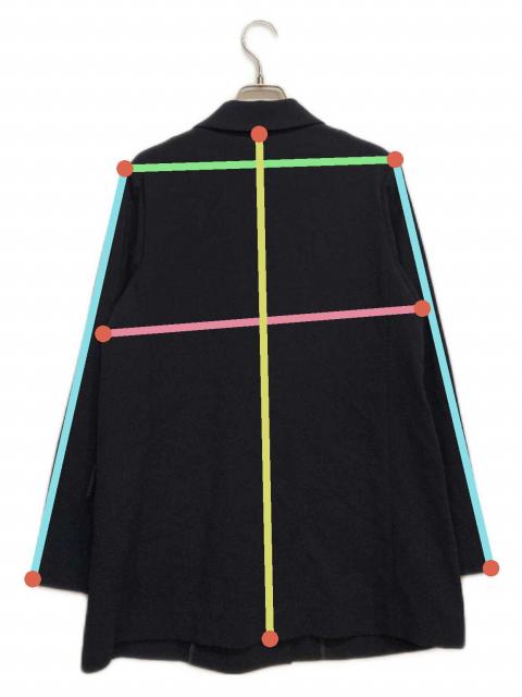 中古・古着通販】SOEJU (ソージュ) ウール ライク ダブル ジャケット