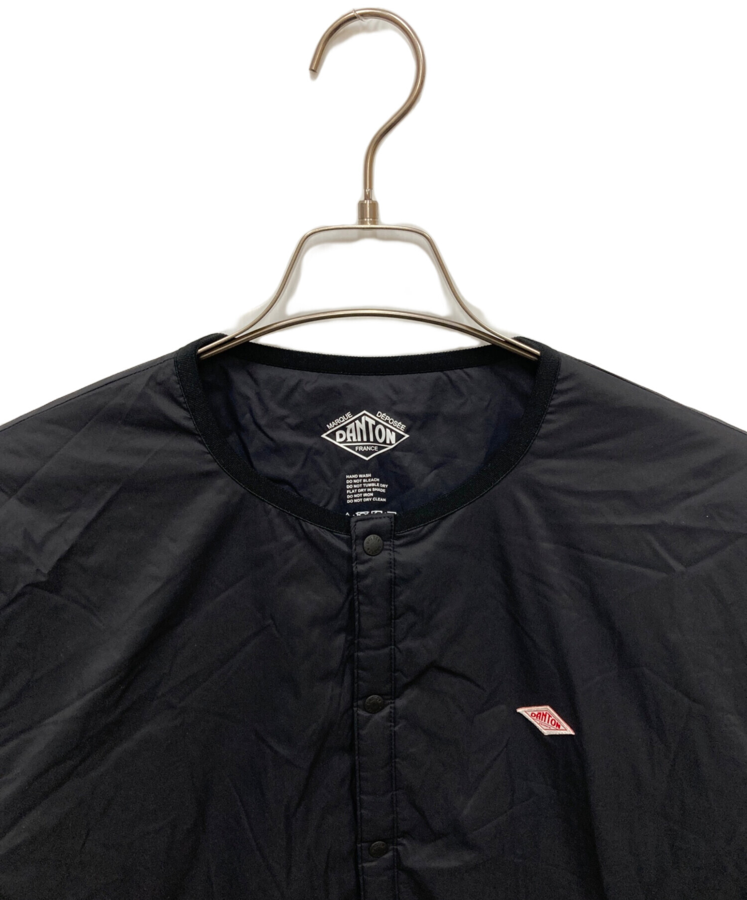 c*n様 美品！　ダントン　インサレーションジャケット　L 黒色 中古・古着通販】DANTON (ダントン) インサレーションジャケット