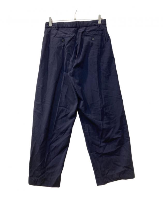 中古・古着通販】maison kitsune (メゾンキツネ) スラックス ネイビー