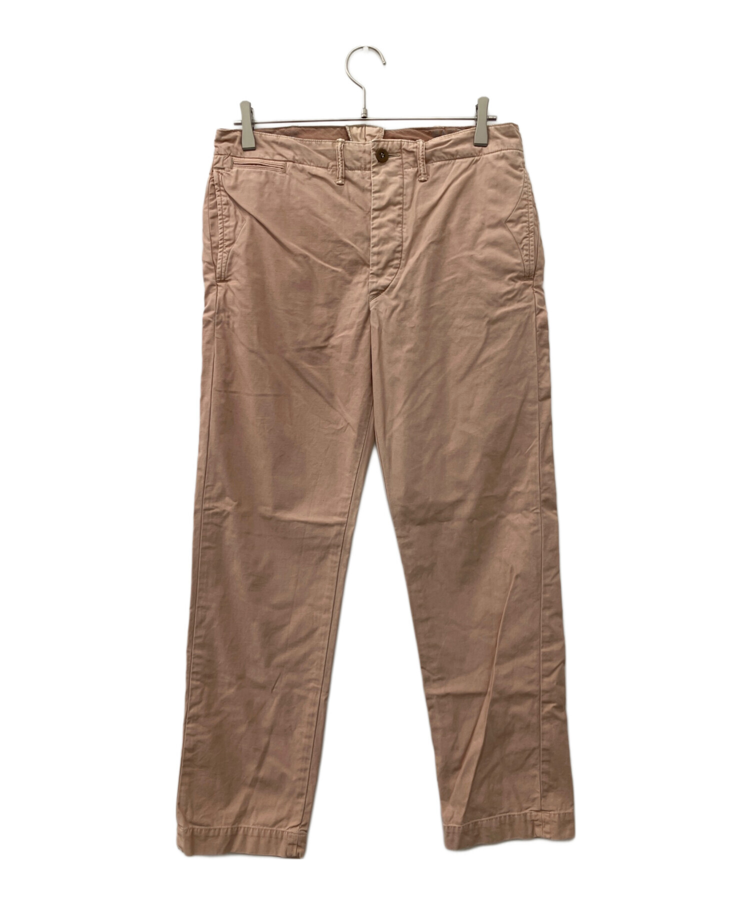 中古・古着通販】RRL (ダブルアールエル) テーパードパンツ ピンク