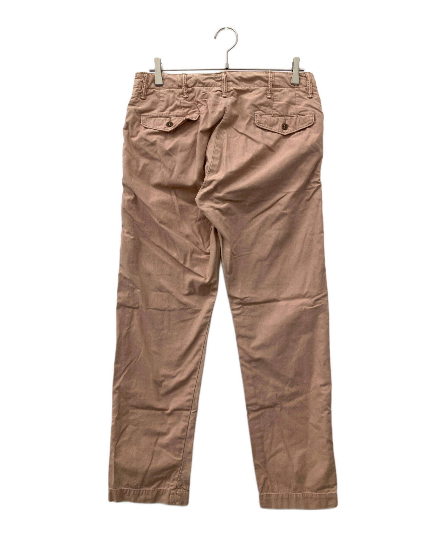 中古・古着通販】RRL (ダブルアールエル) テーパードパンツ ピンク