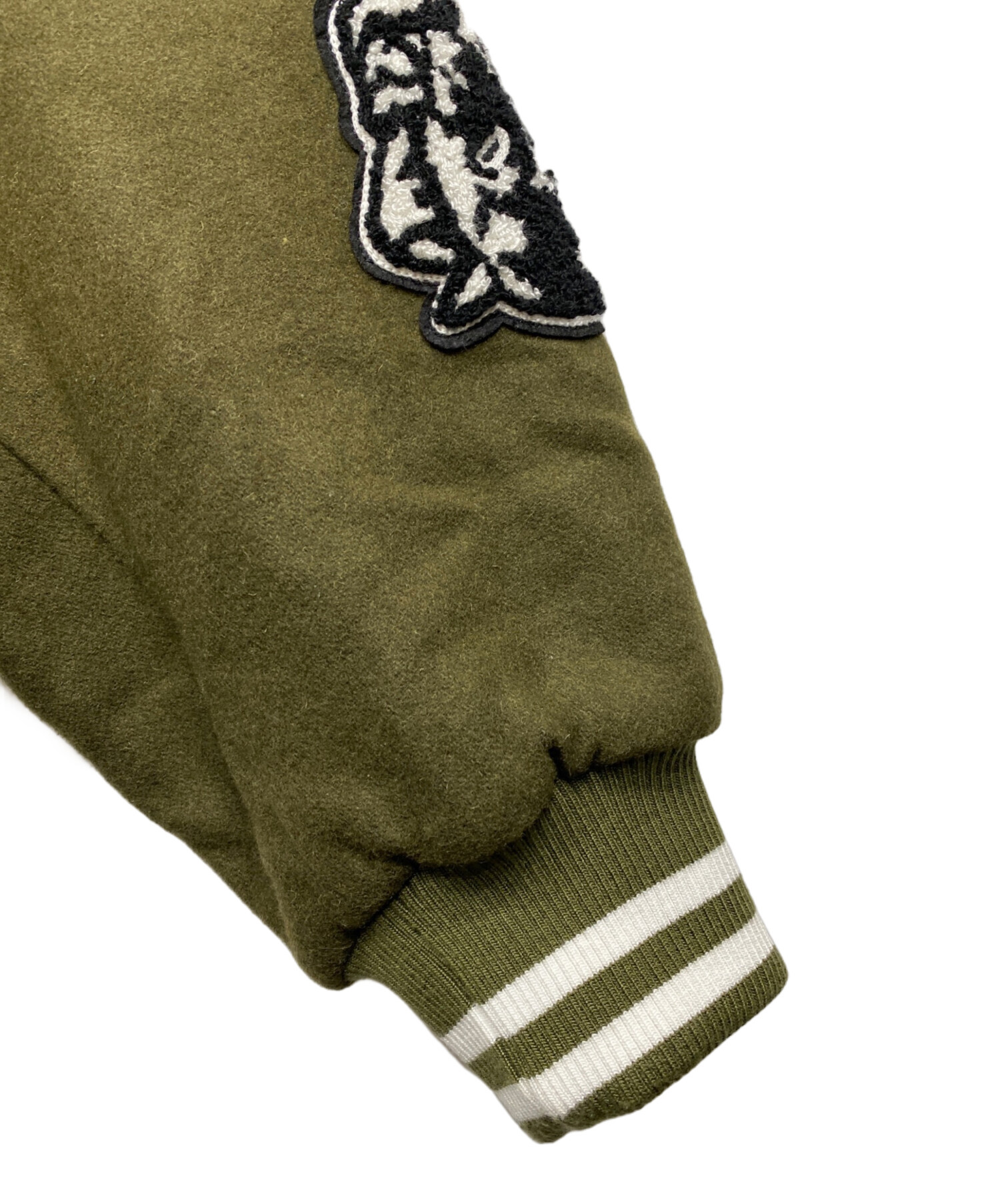 中古・古着通販】reversal (リバーサル) スタジャン オリーブ サイズ:L