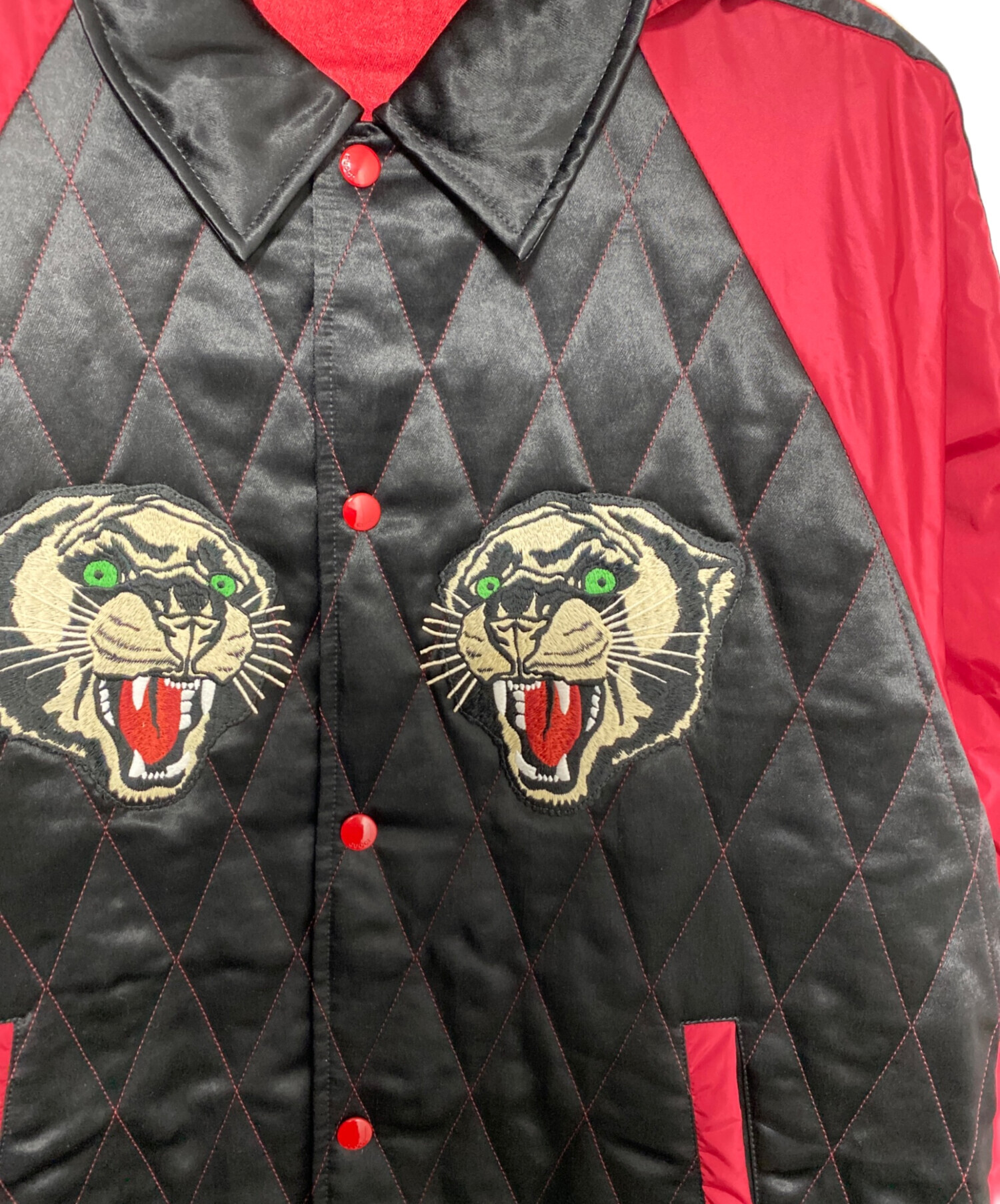 最終お値引き中【タグ付き未使用品】GUCCI キルティングアセテートジャケット 最終お値引き中【タグ付き未使用品】GUCCI キルティングアセテート