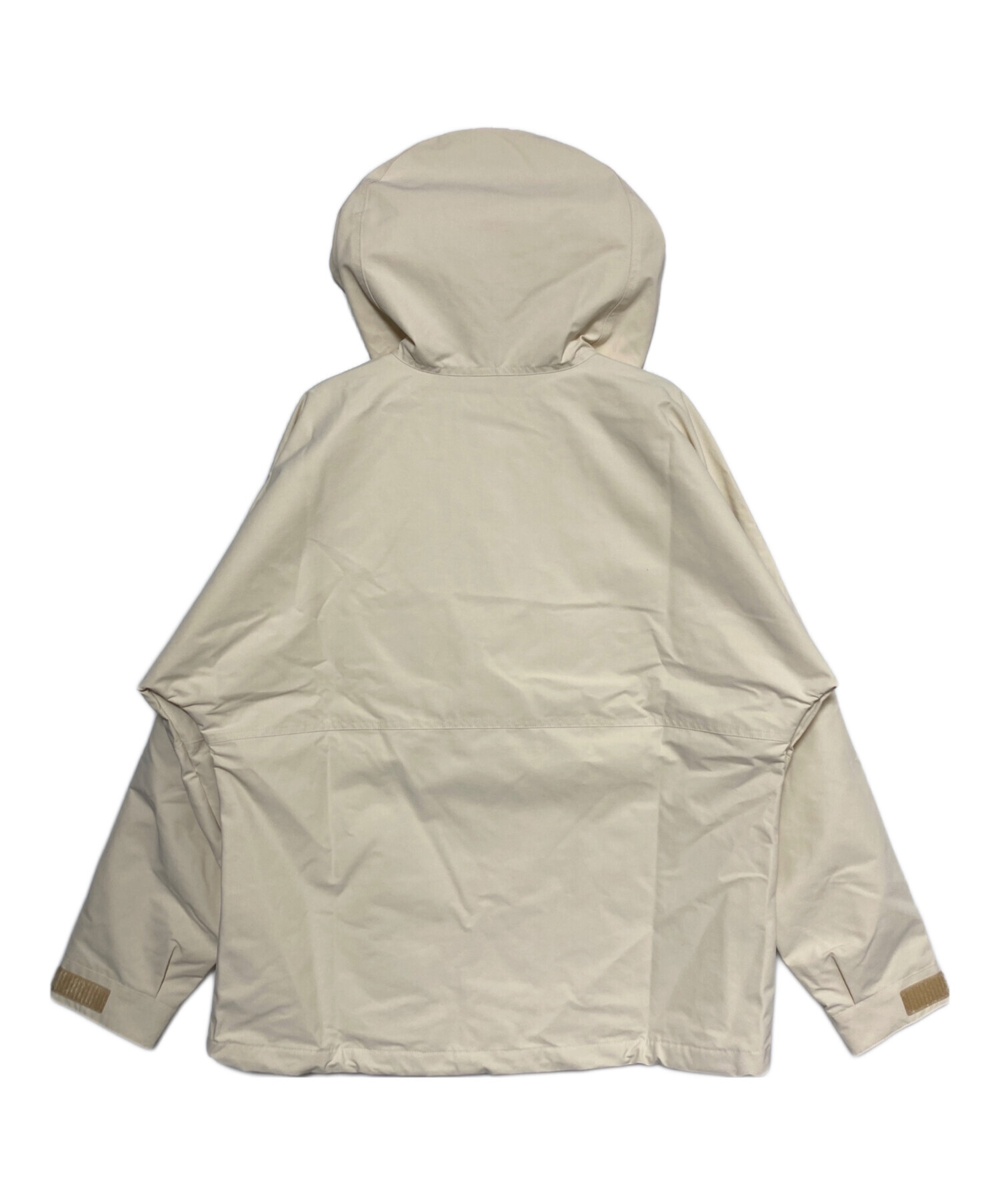 GUCCI ノースフェイス マウンテンパーカー ナイロンジャケット アイボリー 中古・古着通販】GUCCI (グッチ) THE NORTH FACE (ザ ノース フェイス