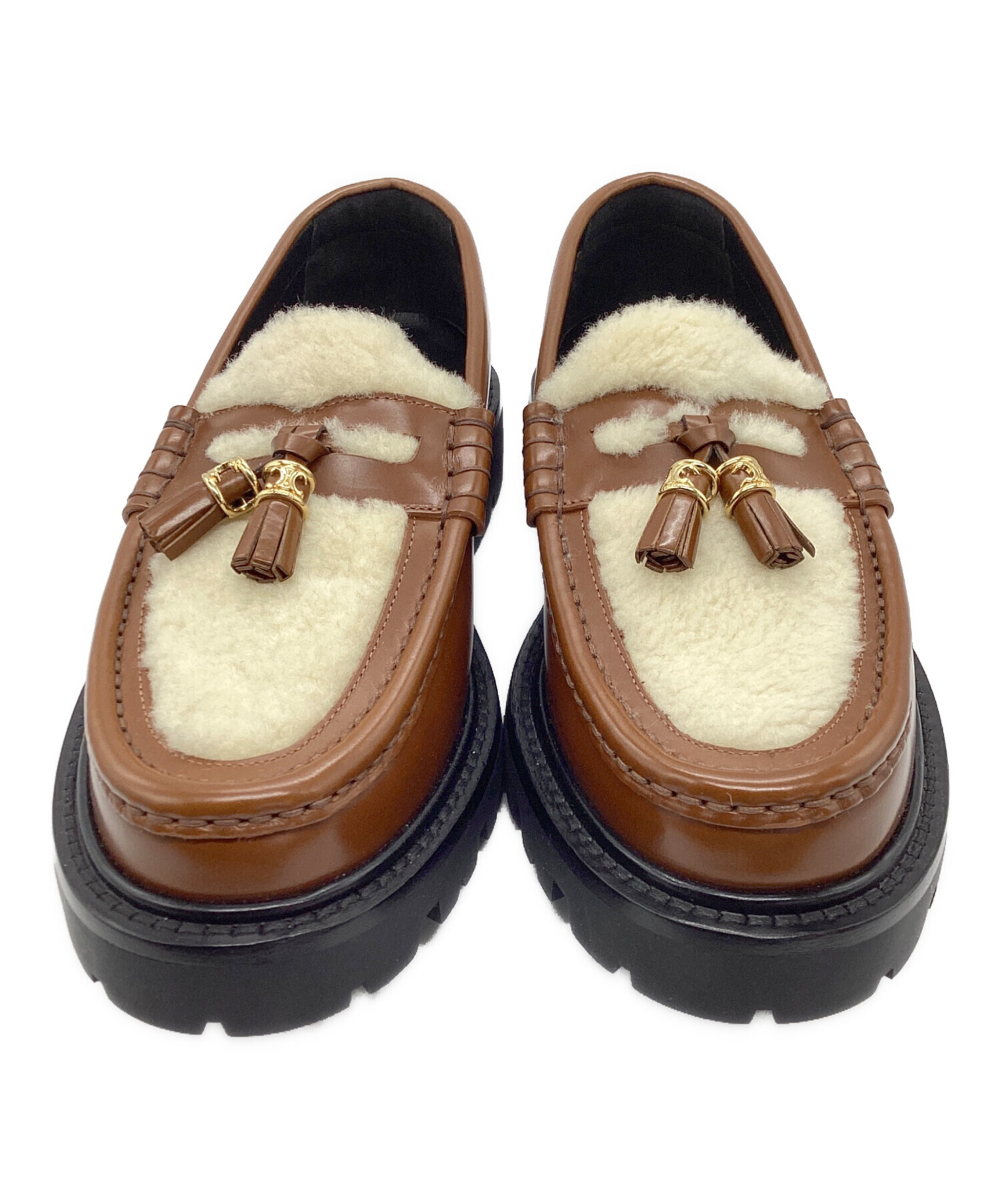 中古・古着通販】CELINE (セリーヌ) トリオンフ リング付タッセル