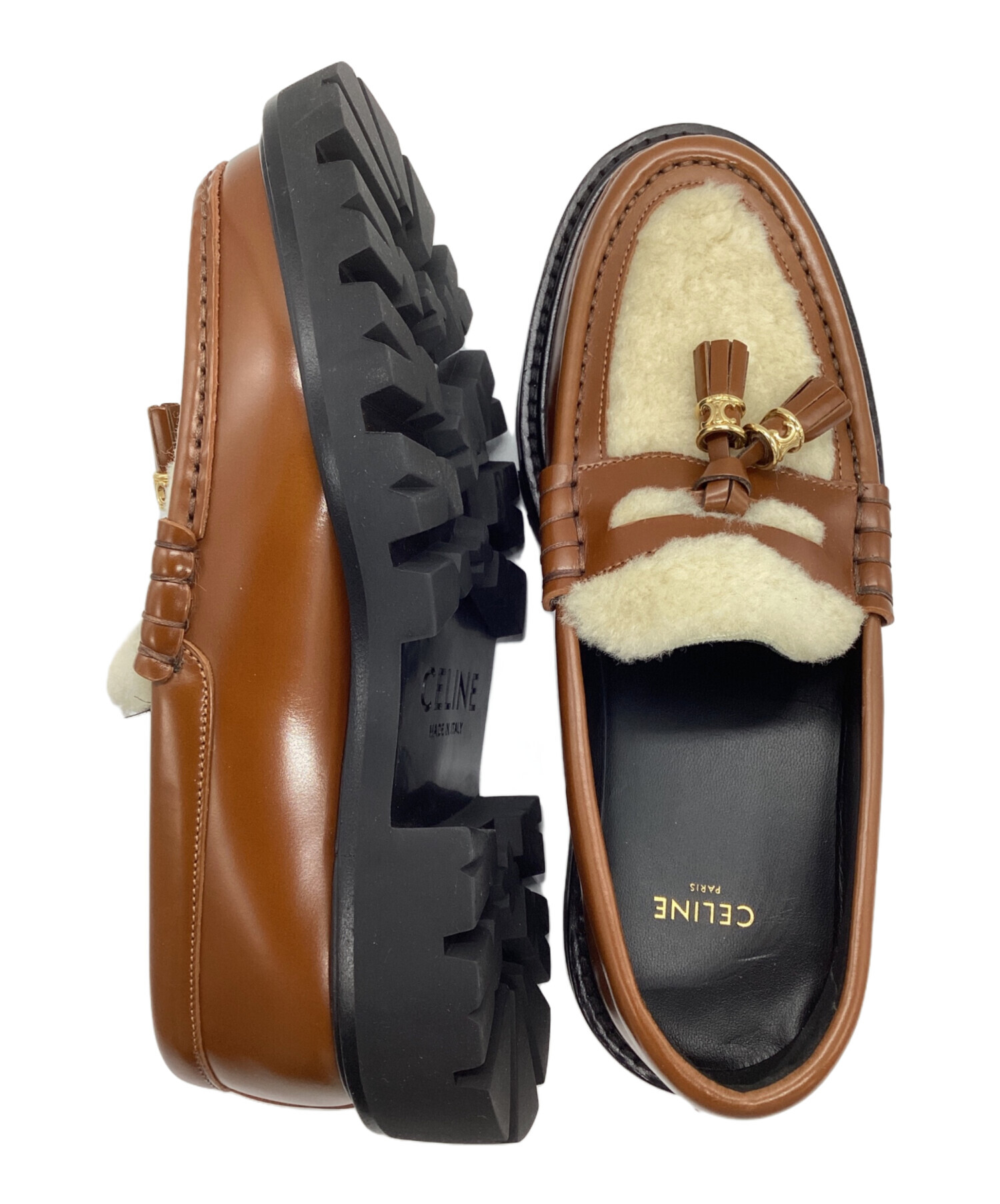 中古・古着通販】CELINE (セリーヌ) トリオンフ リング付タッセル