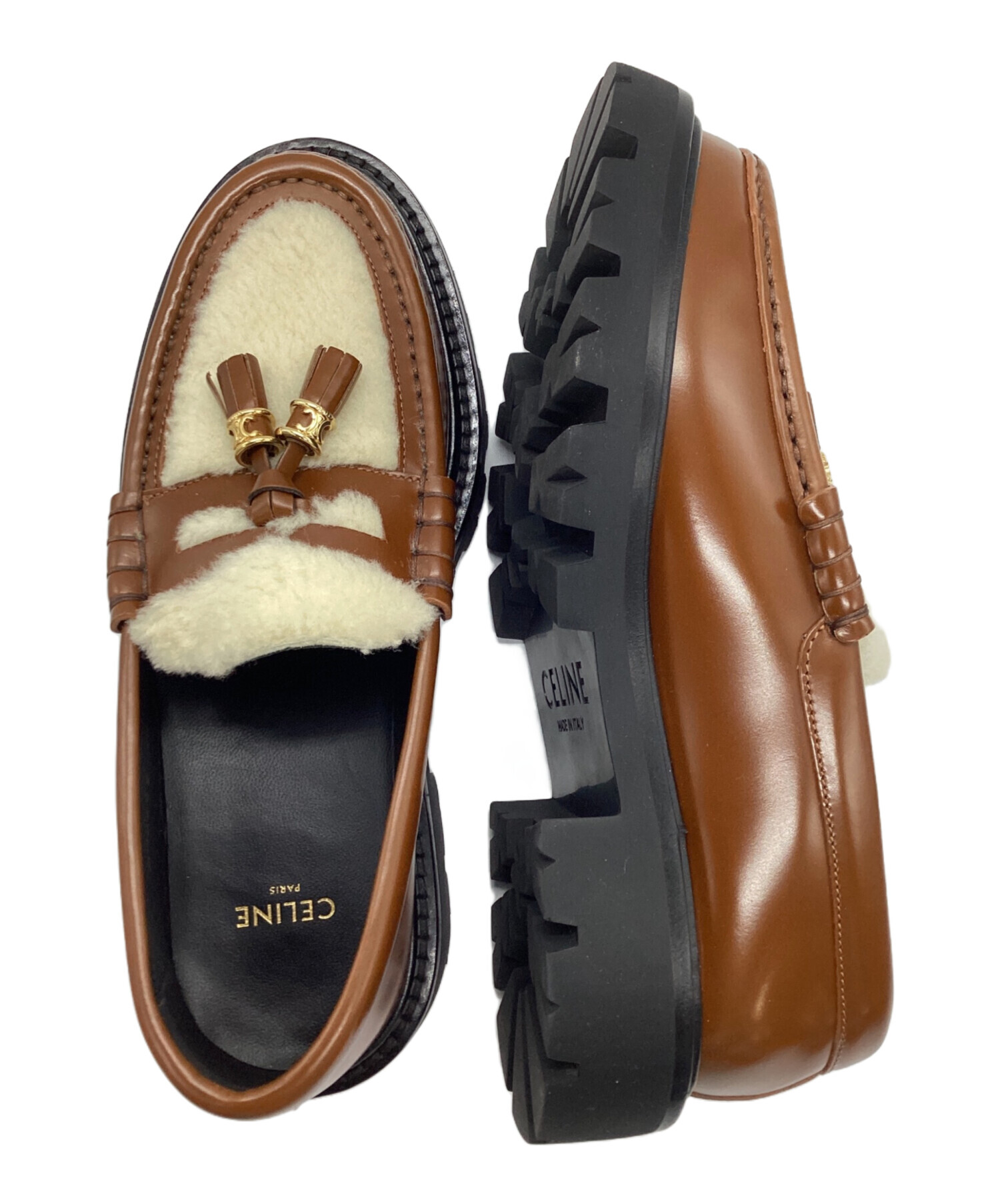 中古・古着通販】CELINE (セリーヌ) トリオンフ リング付タッセル