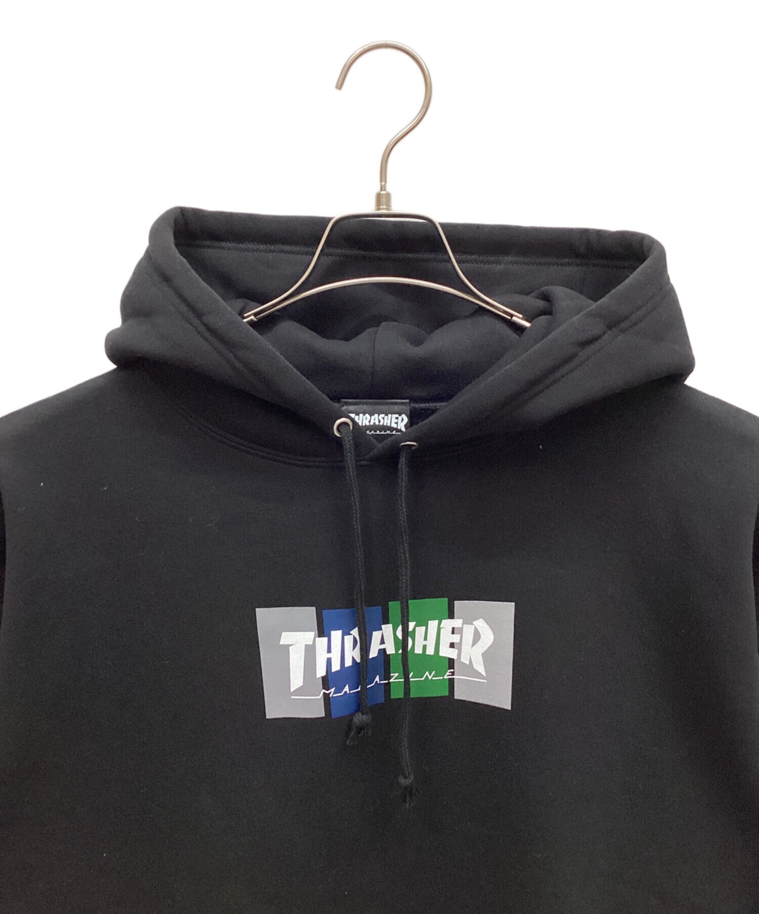 THRASHER パーカー スラッシャー サイズLARGE ヴィンテージ　レア THRASHER パーカー 「ヴィンテージ古着」THRASHER MAGAZINE
